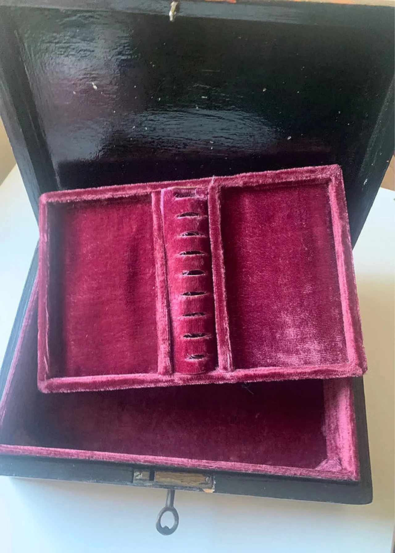 Jewelry box made in India, 80s 2