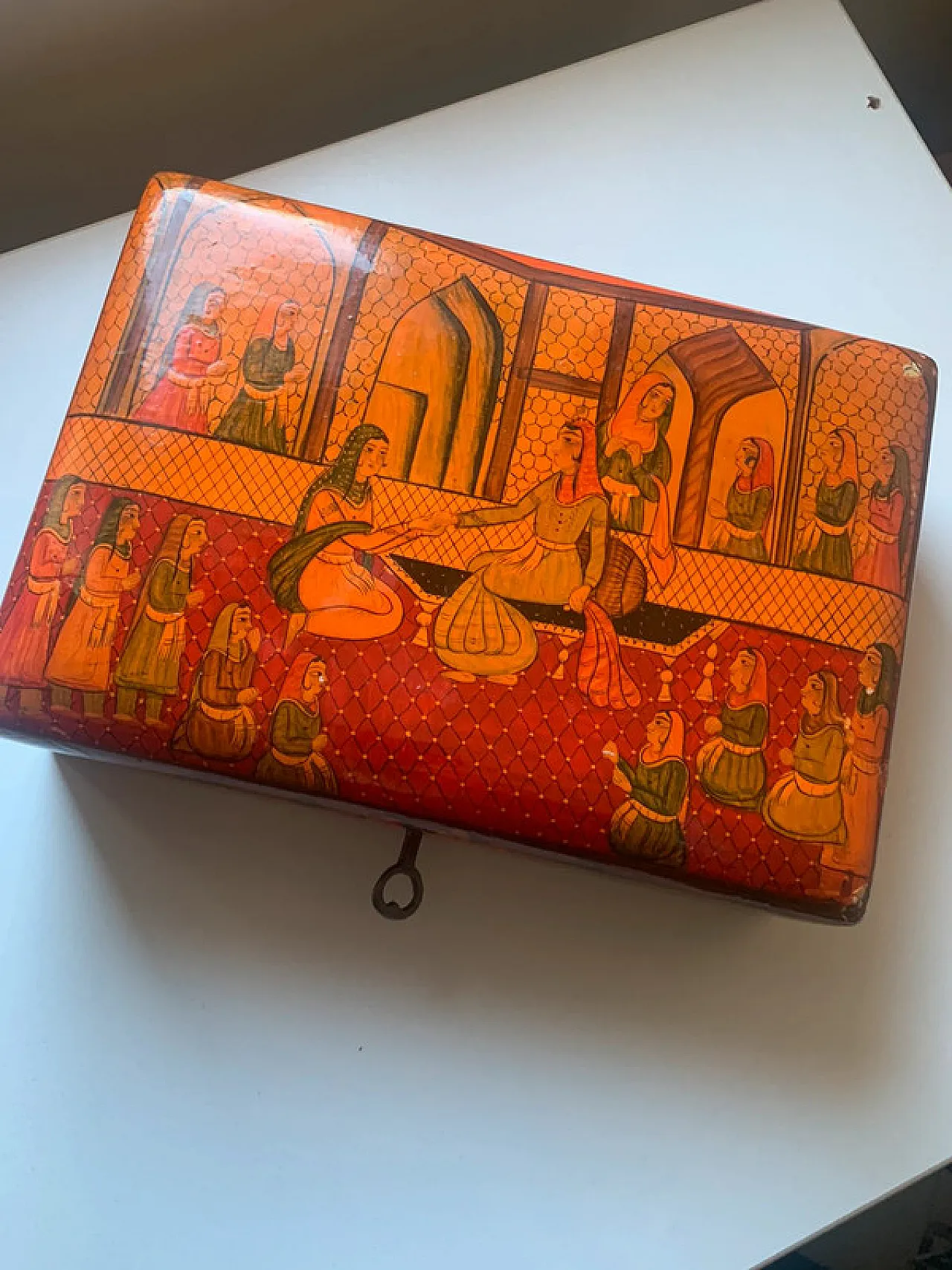Jewelry box made in India, 80s 5