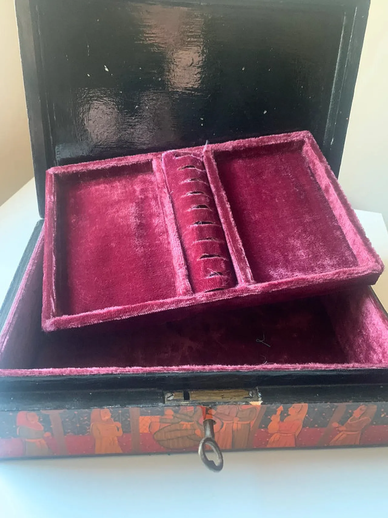 Jewelry box made in India, 80s 7