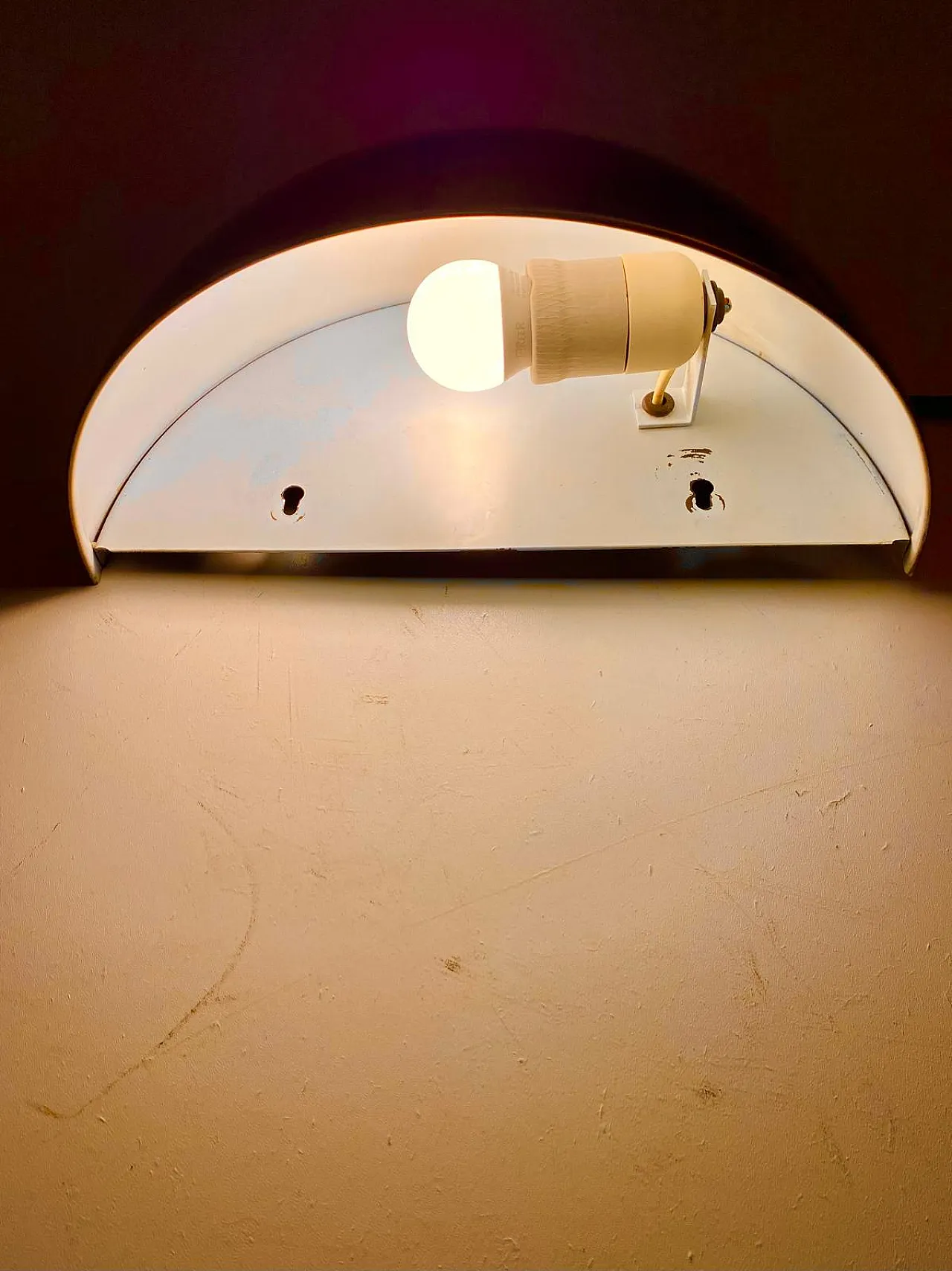 Brass wall light, Quebec model, Gjlla Giani for Troncon, 80s 15