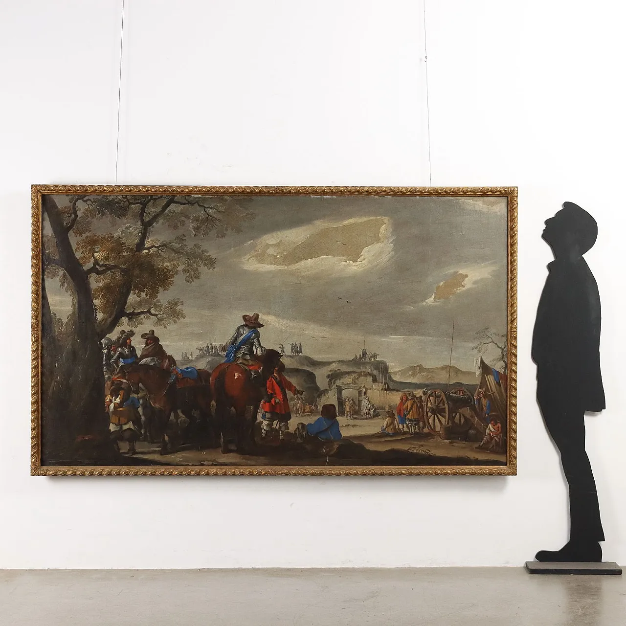 Waiting for the Battle, oil on canvas, 18th century 2