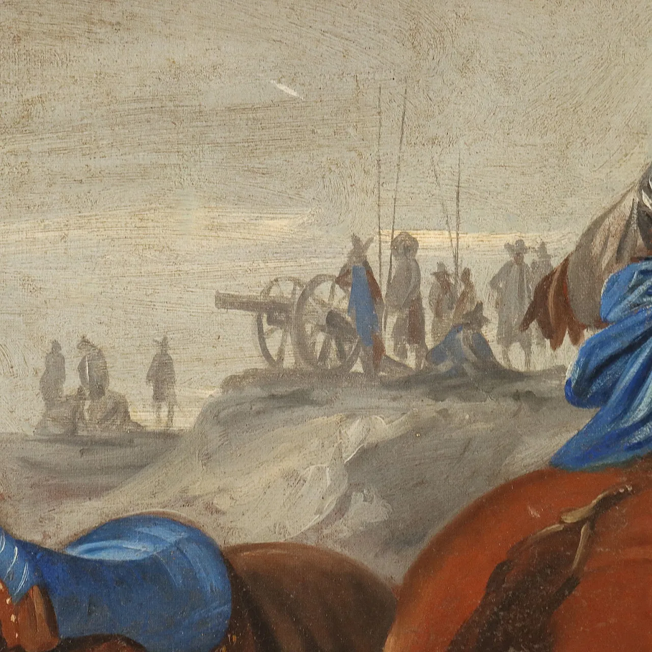 Waiting for the Battle, oil on canvas, 18th century 5