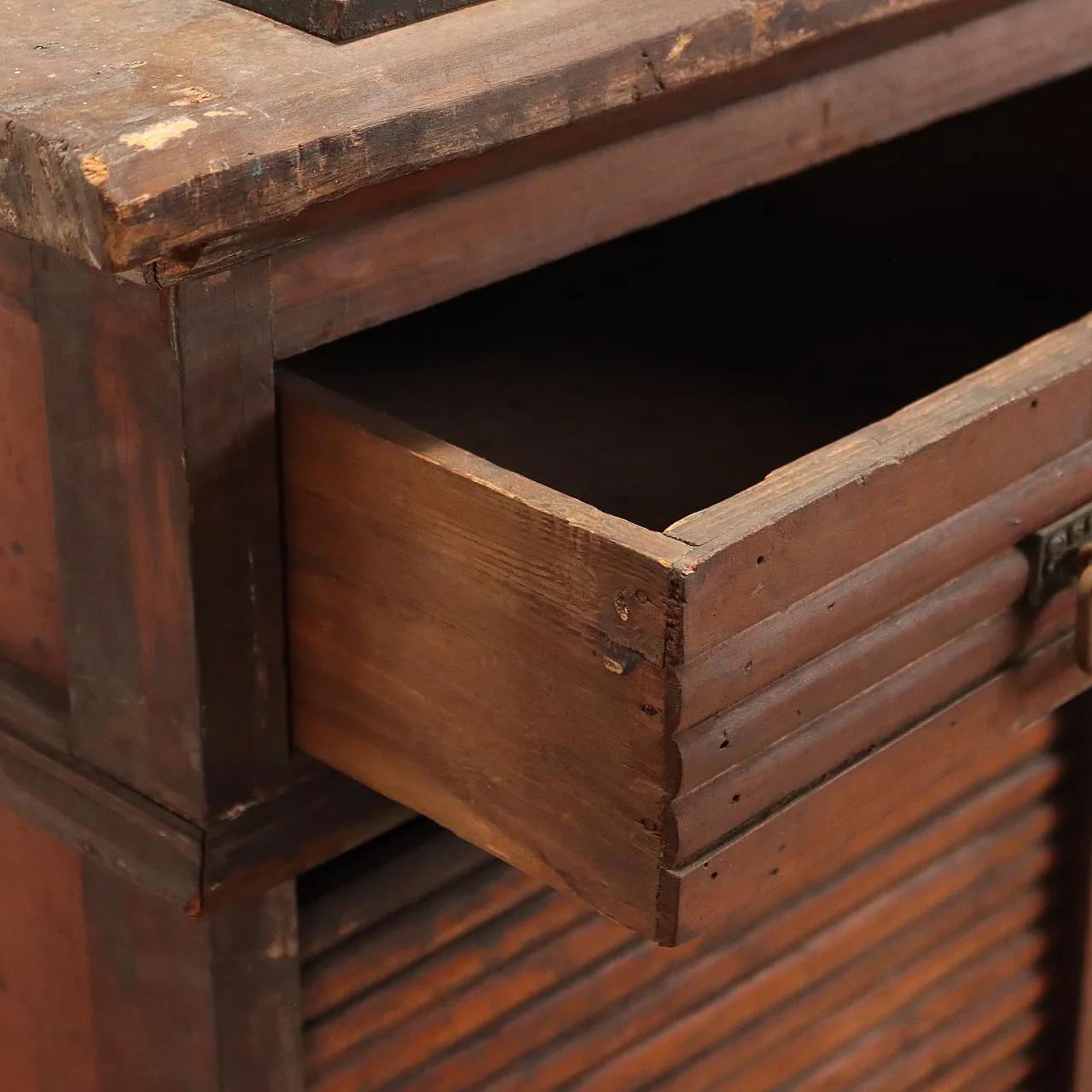 Mobile da ufficio con pressa e serranda, inizio '900 5