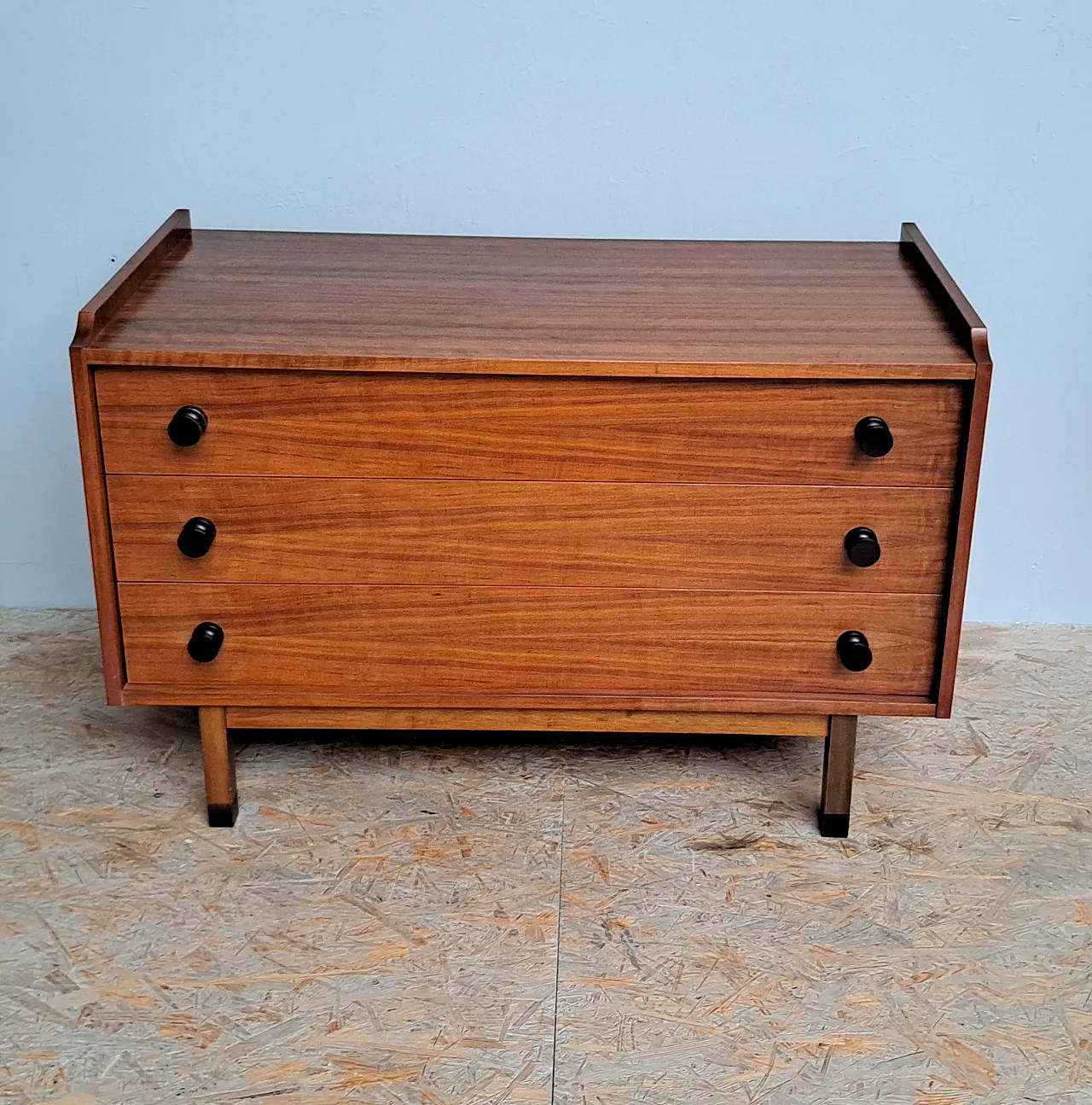 Chest of drawers in teak Scandinavian, 60s 2