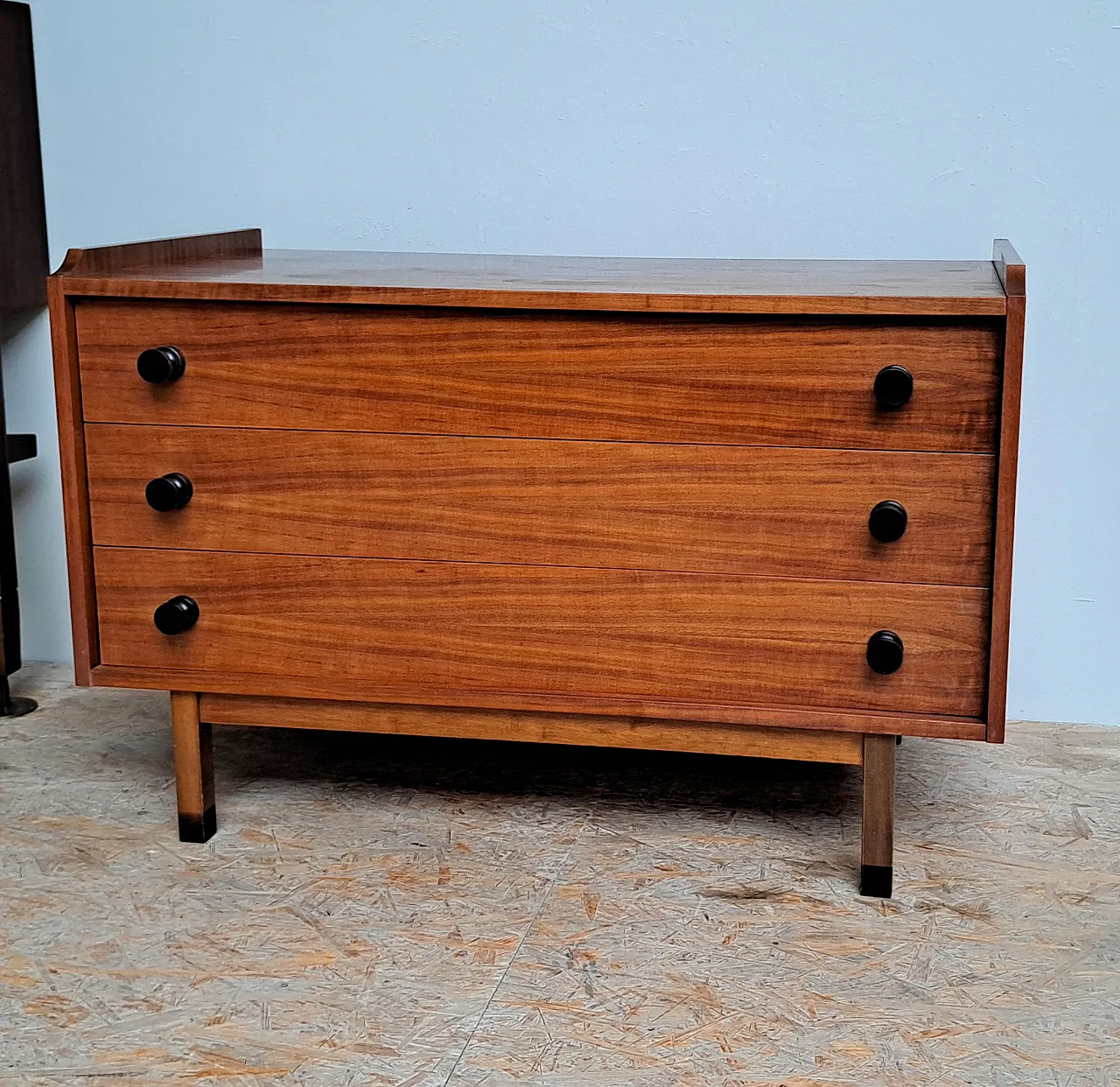 Chest of drawers in teak Scandinavian, 60s 3