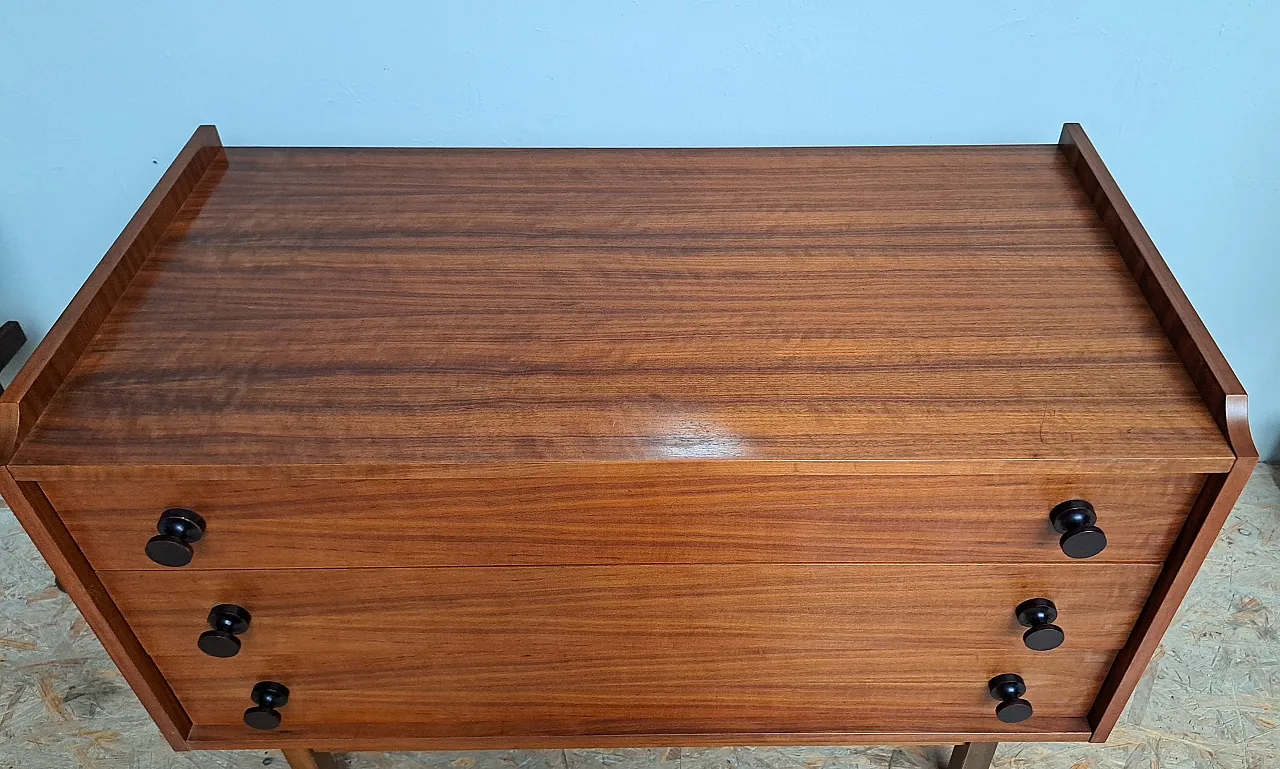 Chest of drawers in teak Scandinavian, 60s 8