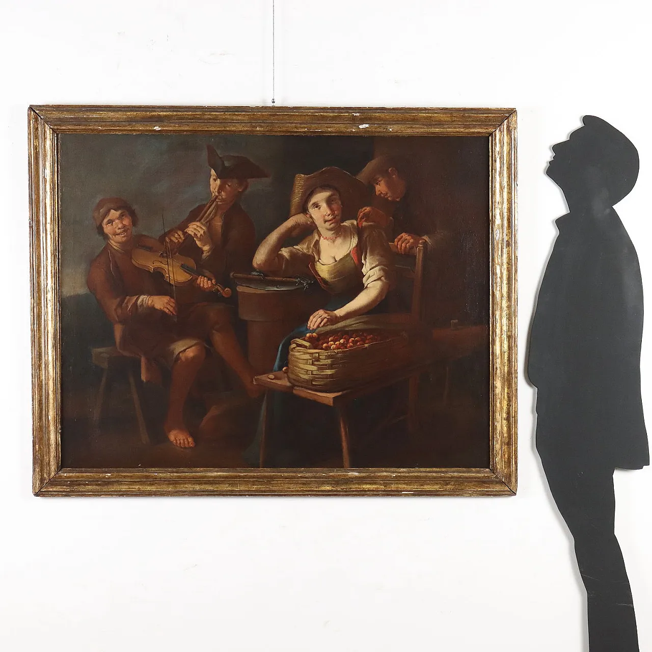 Giacomo F. Cipper, known as Todeschini, genre scene, 18th century 2