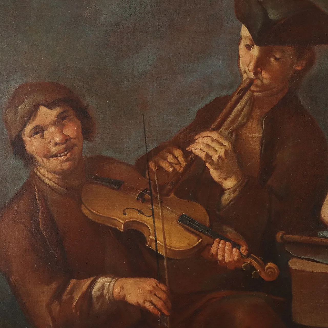 Giacomo F. Cipper, known as Todeschini, genre scene, 18th century 5