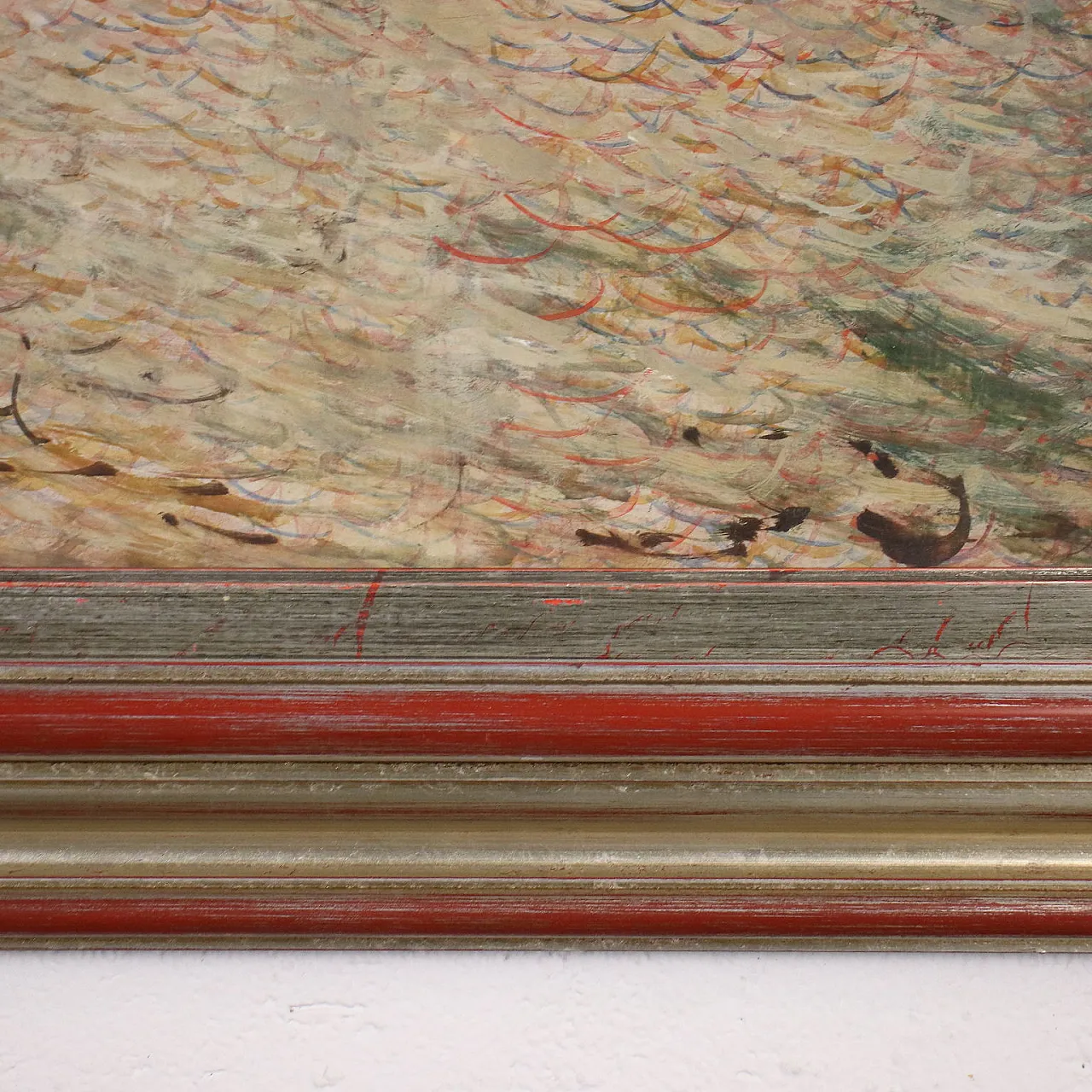 Raoul Viviani, La strada di campagna, olio su faesite 7