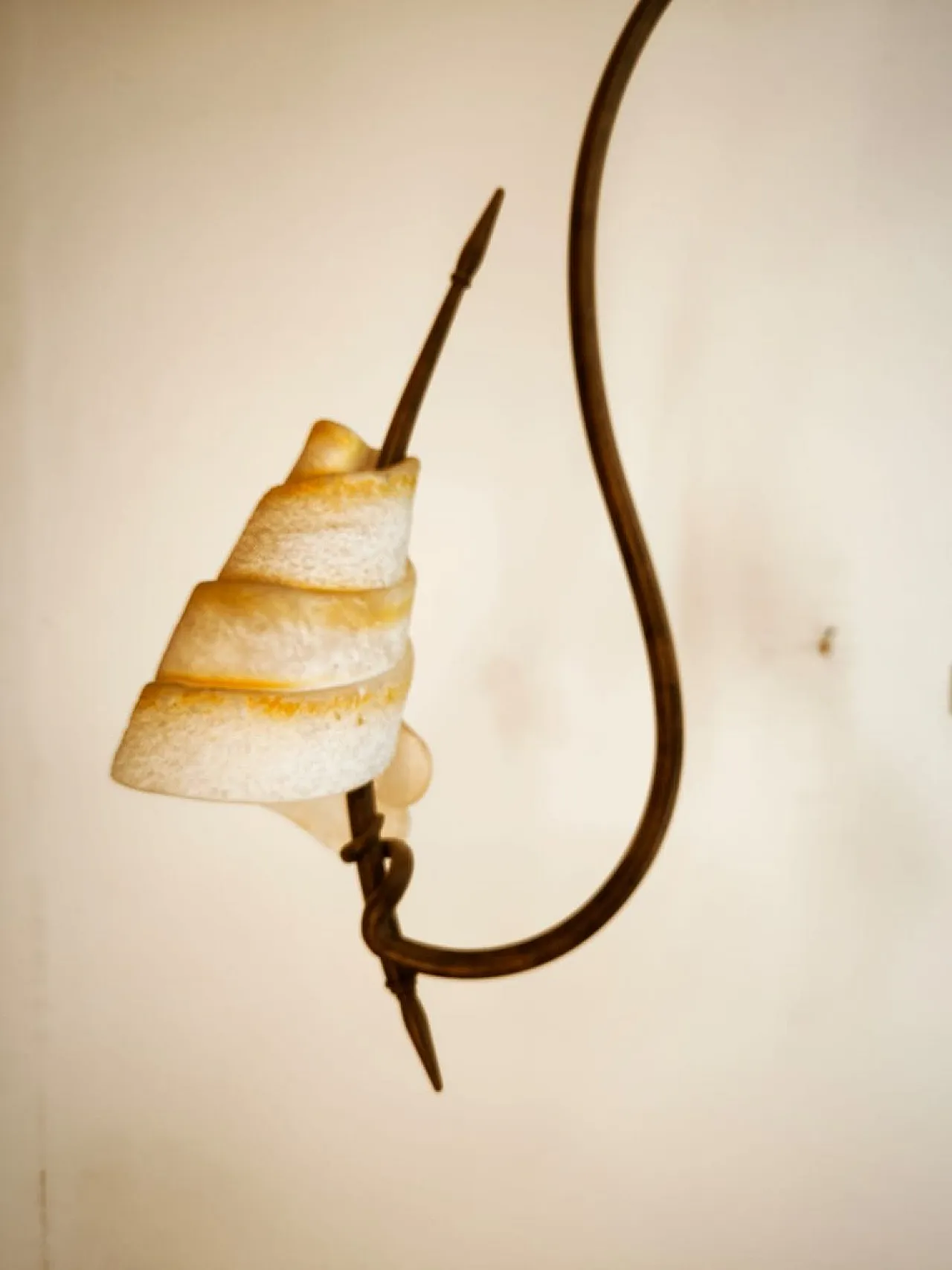 Lampada a sospensione Lipparini in vetro di Murano, anni '90 4