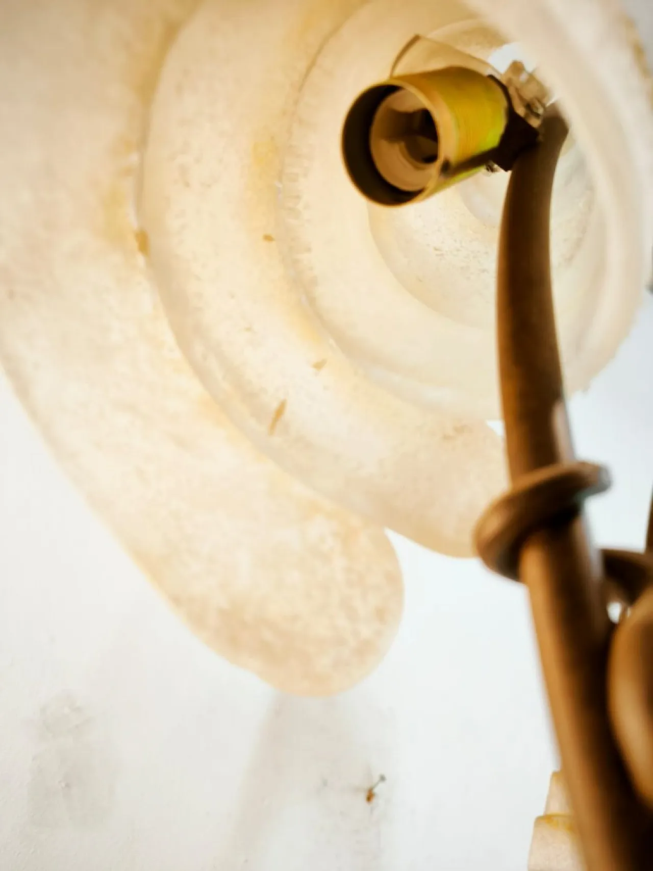 Lampada a sospensione Lipparini in vetro di Murano, anni '90 11