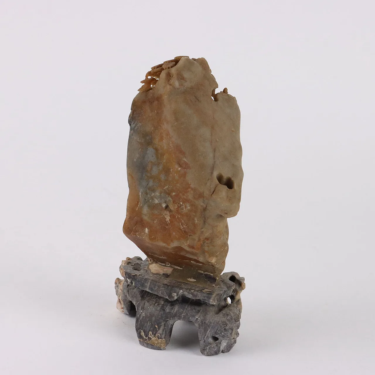 Figura di Lohan in pietra saponaria, '900 9