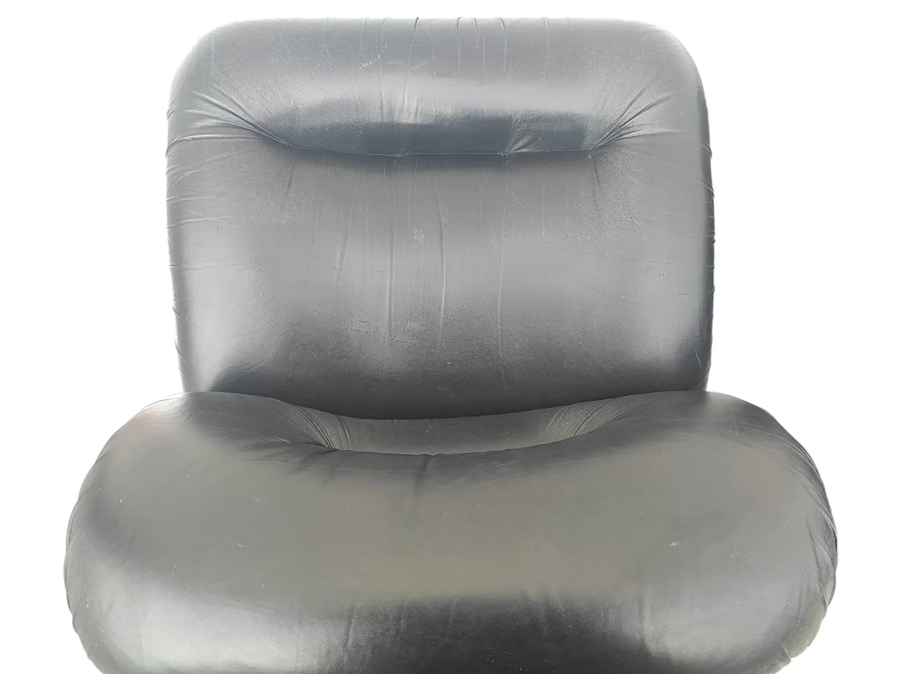 Set of 3 mid century Italian armchairs, 1980s 10