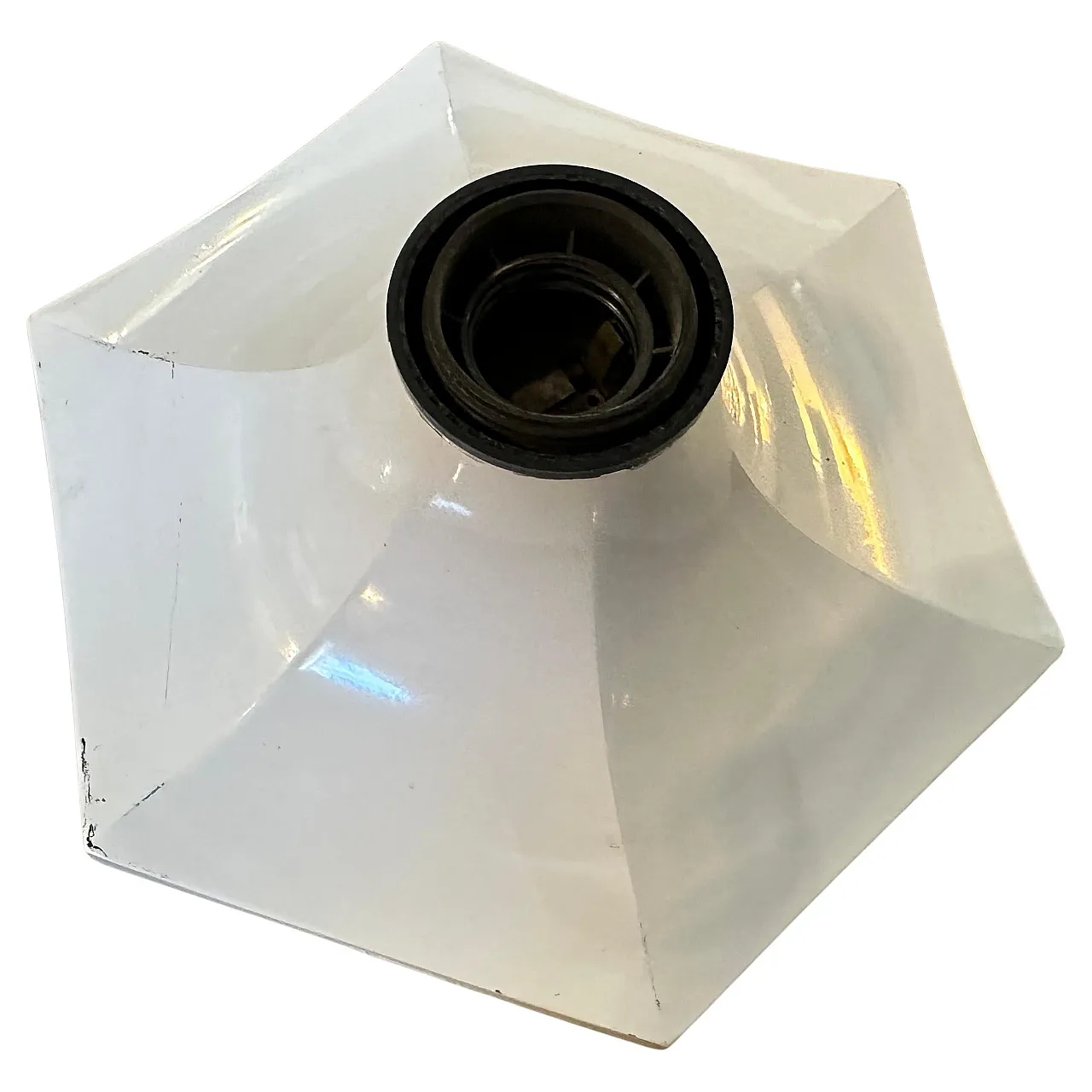 Coppia di applique in metallo verniciato Cloe 508 di Fosnova, anni '70 2