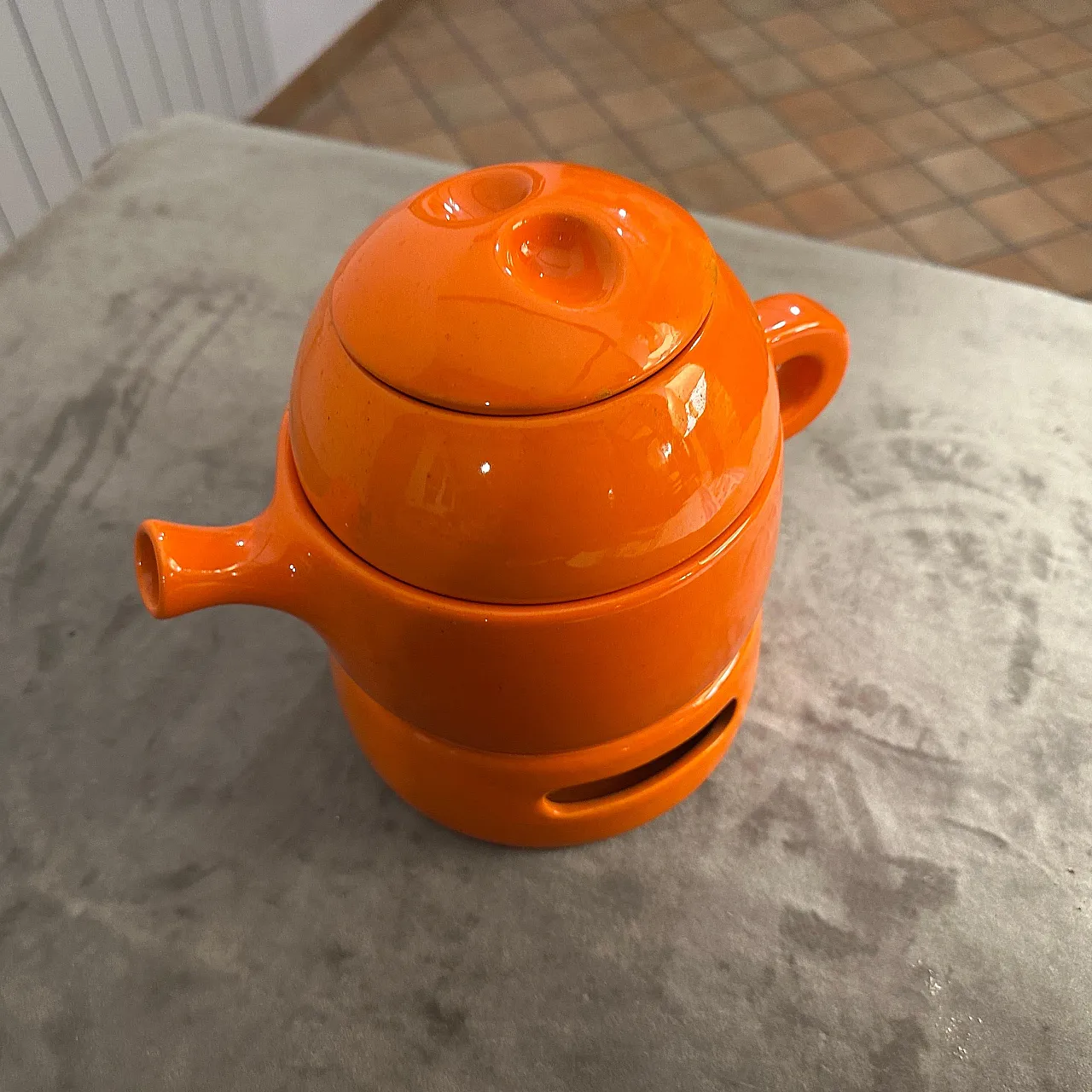 Teiera in ceramica di Liisi Beckmann per Gabbianelli, anni '70 4