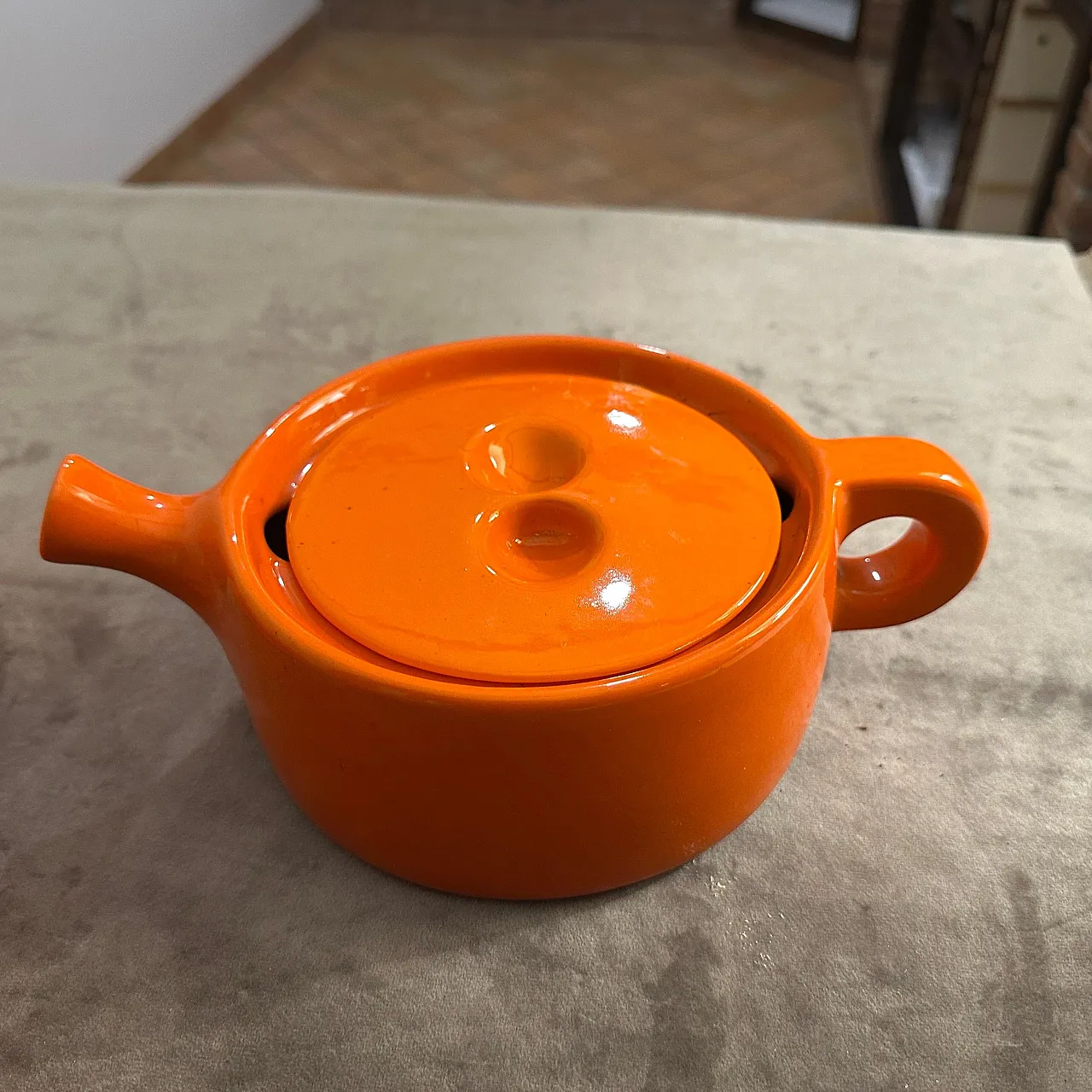 Teiera in ceramica di Liisi Beckmann per Gabbianelli, anni '70 6