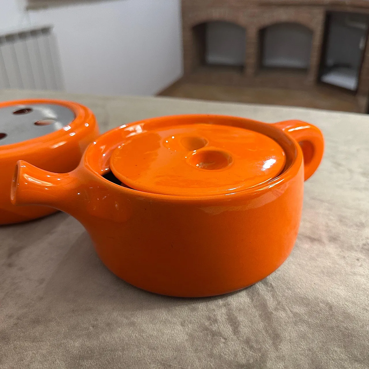 Teiera in ceramica di Liisi Beckmann per Gabbianelli, anni '70 14