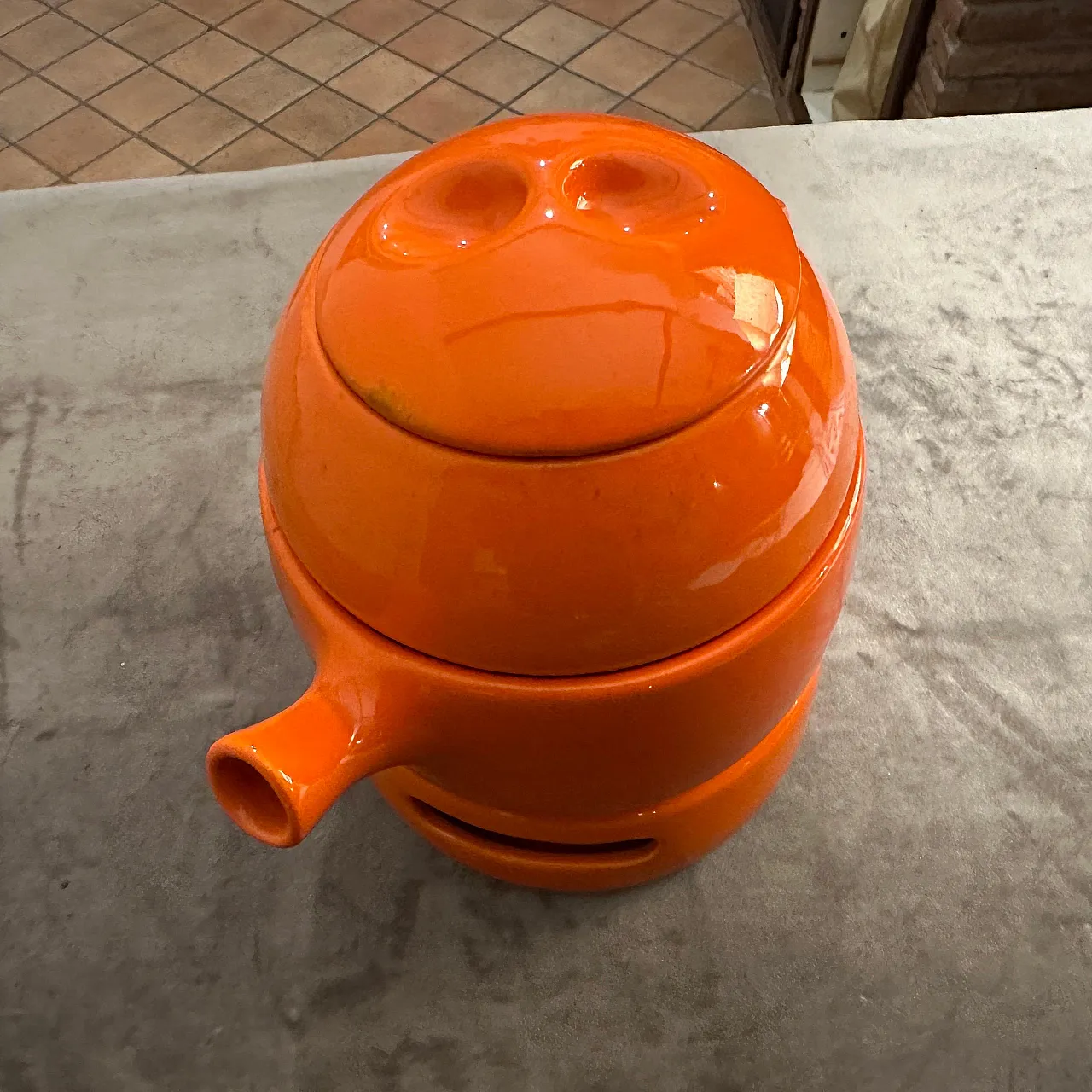 Teiera in ceramica di Liisi Beckmann per Gabbianelli, anni '70 15