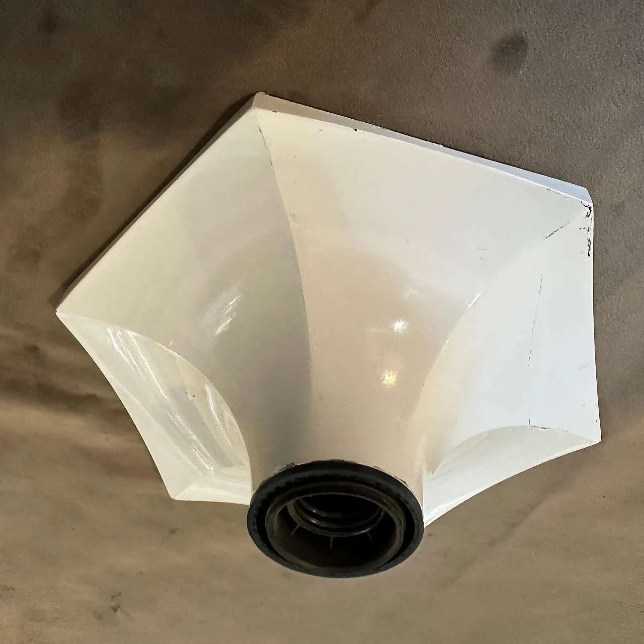 Coppia di applique in metallo verniciato Cloe 508 di Fosnova, anni '70 16