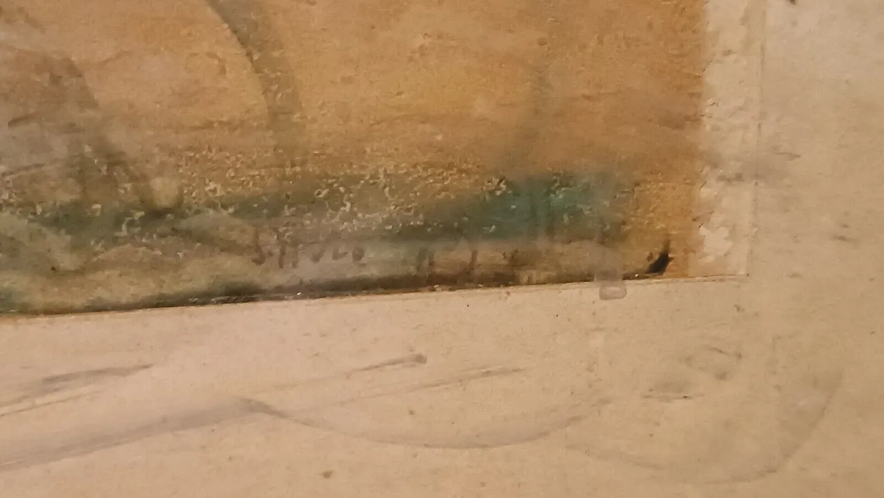 Pesci di Silvio Polloni, tecnica mista su carta, anni '20 7