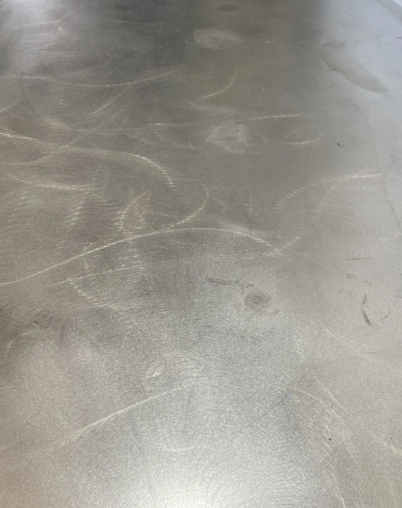 Iron and steel console, 80s 4