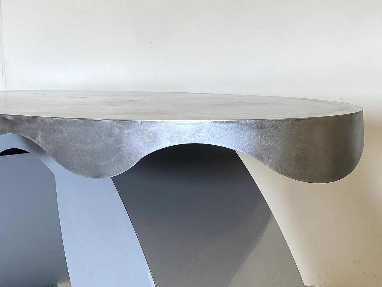 Iron and steel console, 80s 5