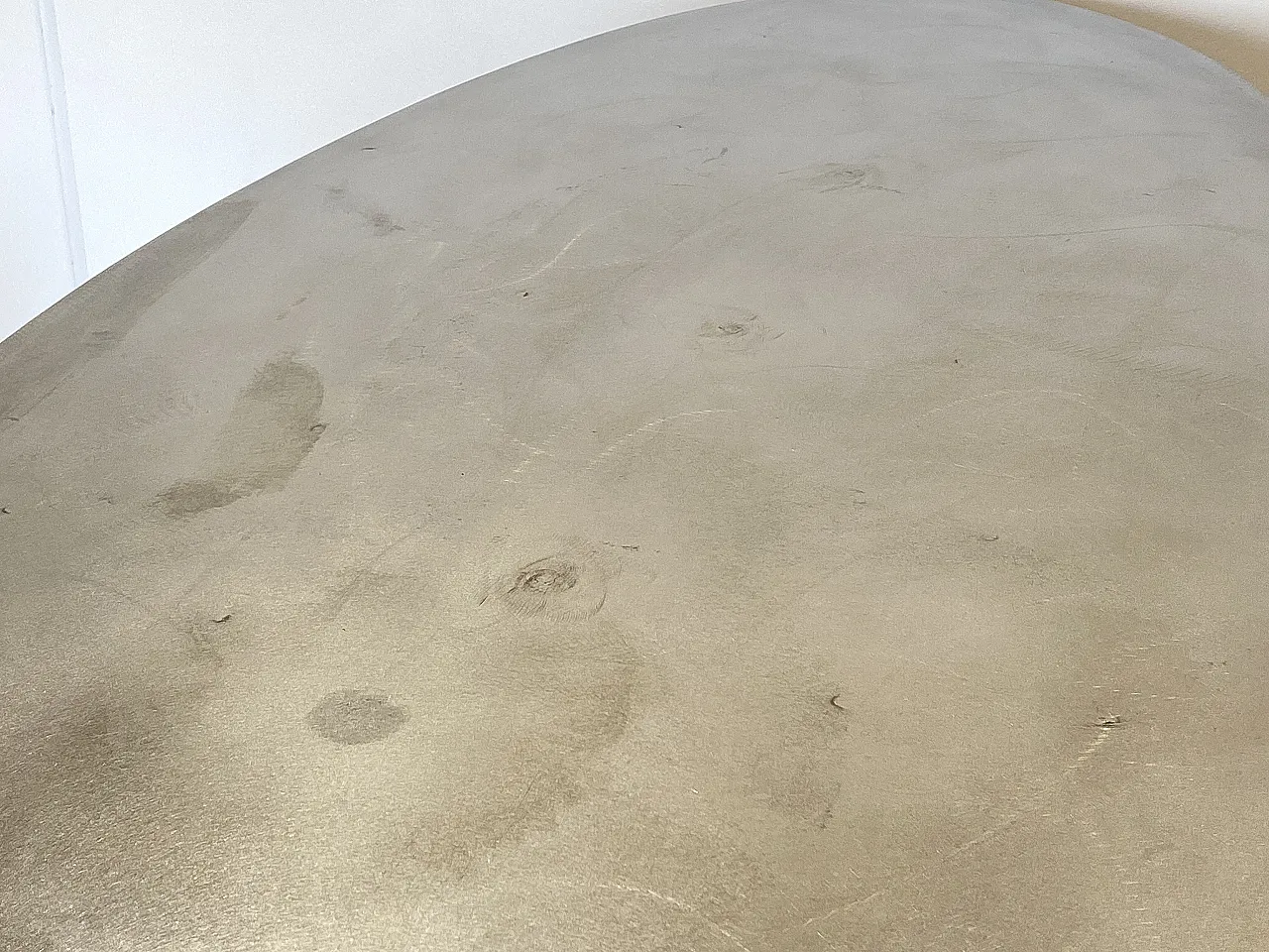 Iron and steel console, 80s 20