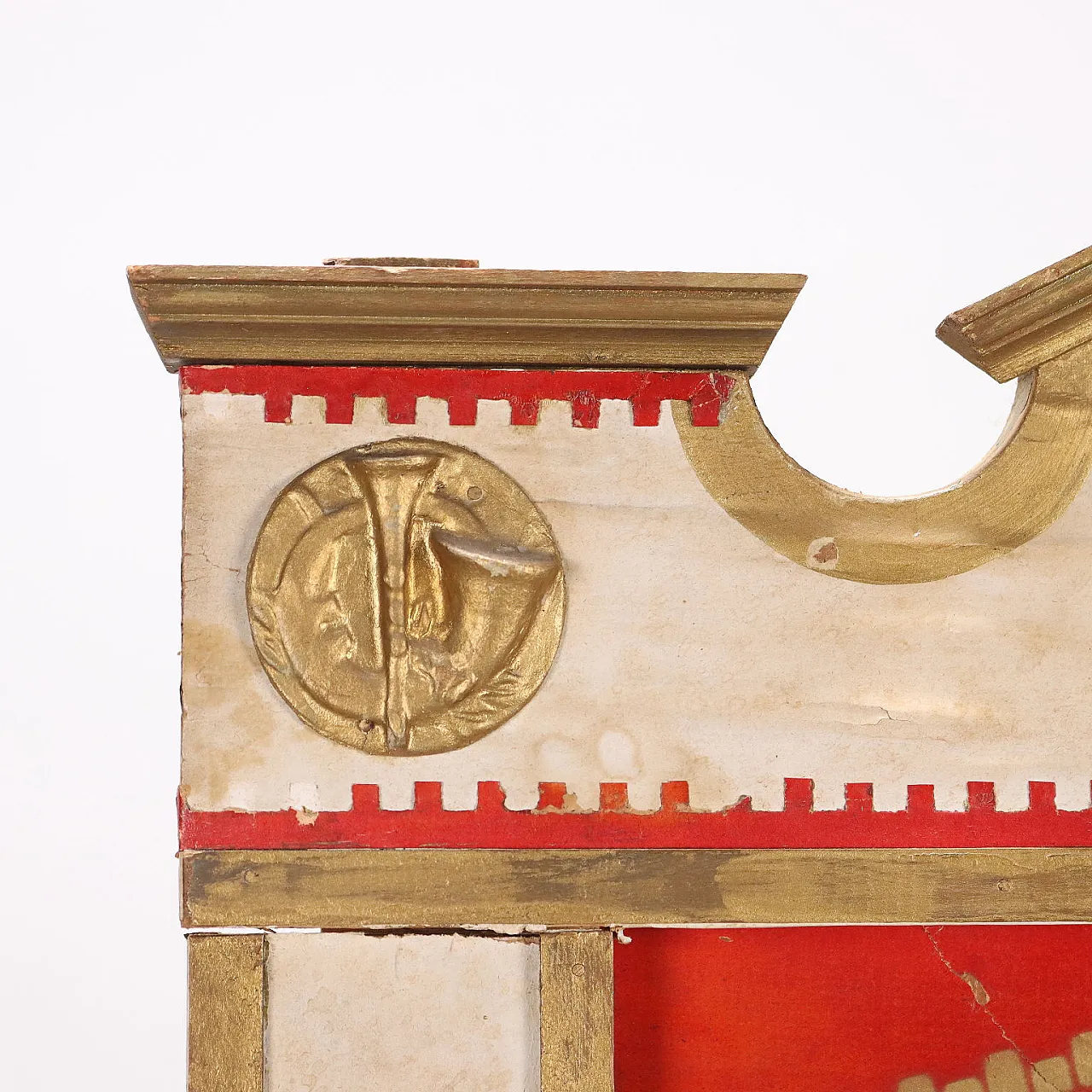 Teatrino portatile per marionette in legno, metà '900 5