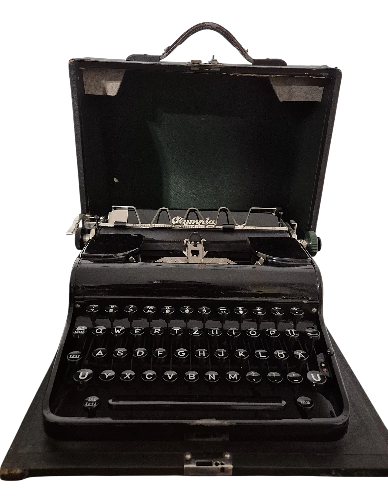 Macchina da scrivere Olympia, col. Von Stauffenberg, primo '900 8