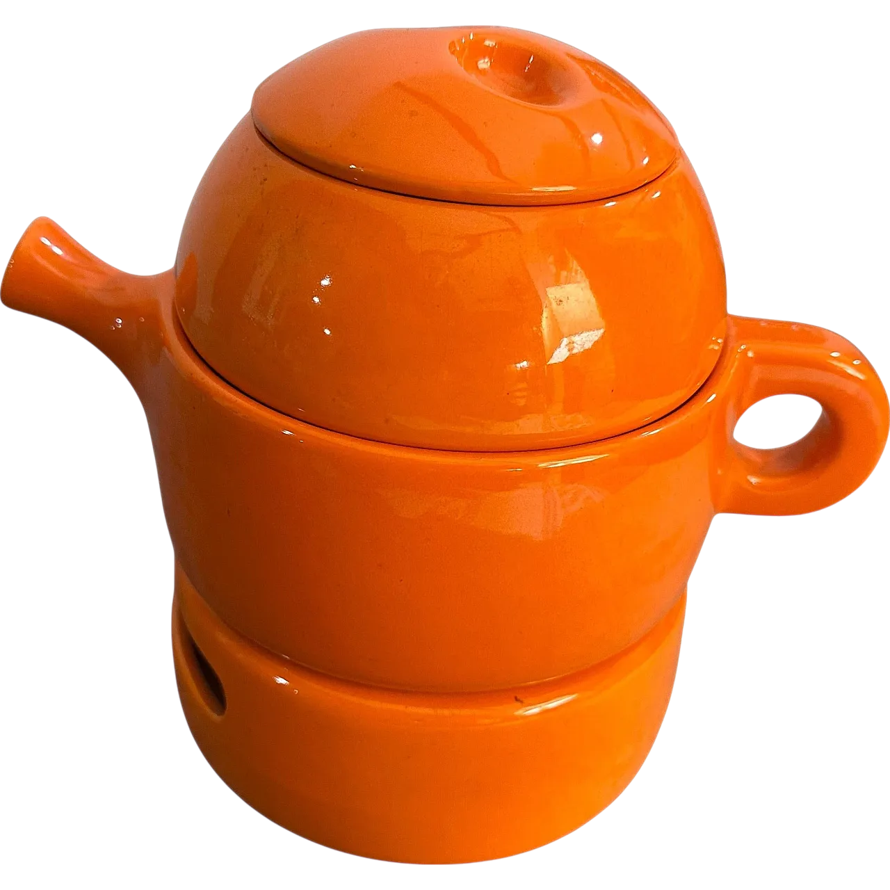 Teiera in ceramica di Liisi Beckmann per Gabbianelli, anni '70 16