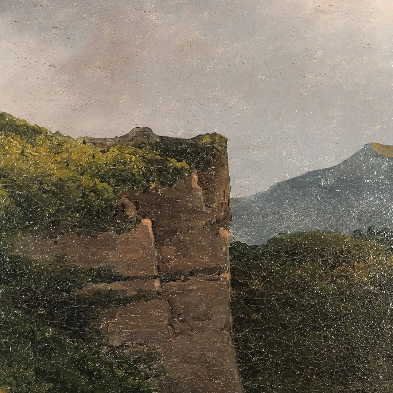 Historical subject, painting by Giuseppe Canella, 19th century 10