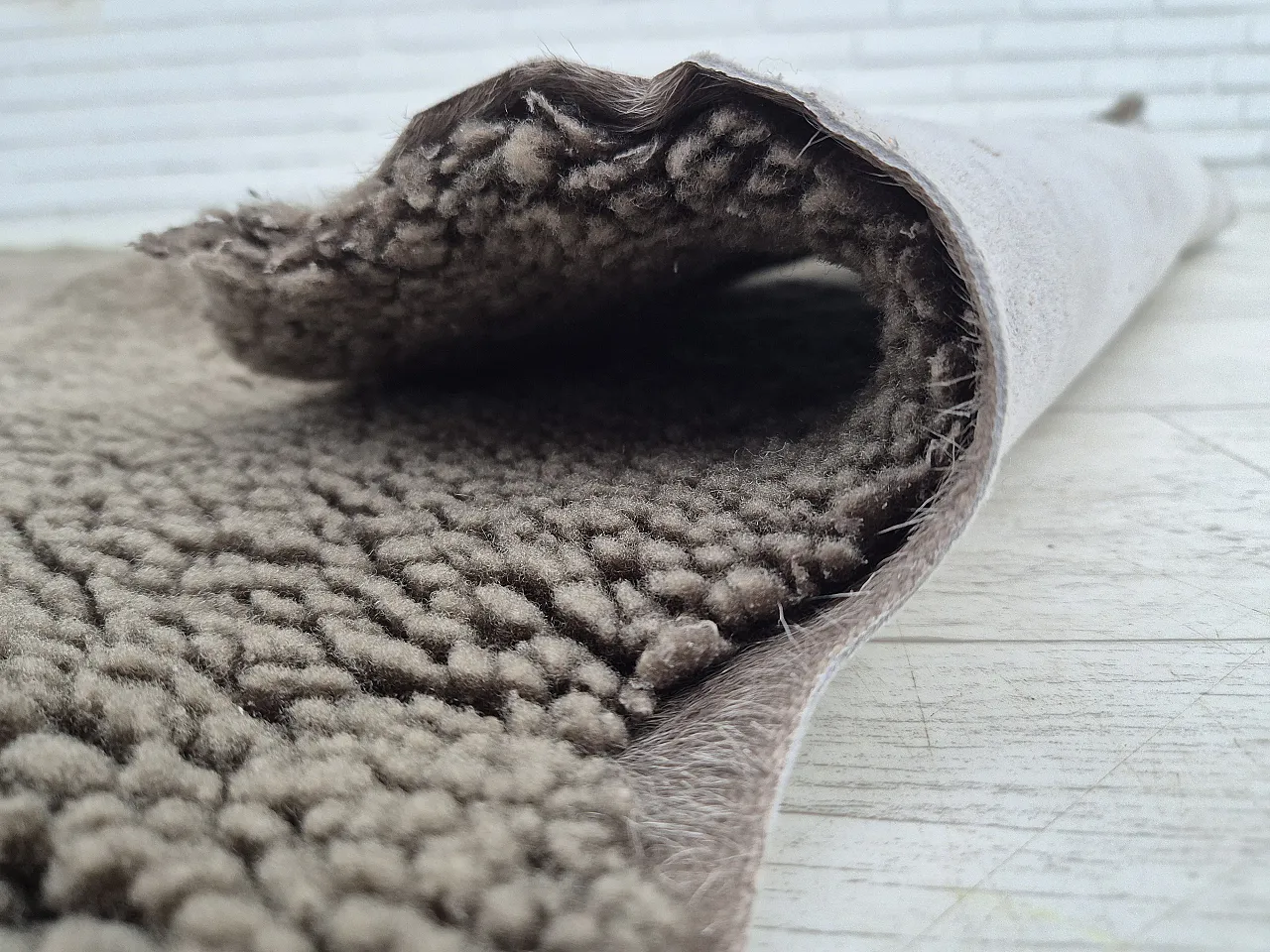 1960s, reupholstered Danish art deco armchair, genuine sheepskin. 20