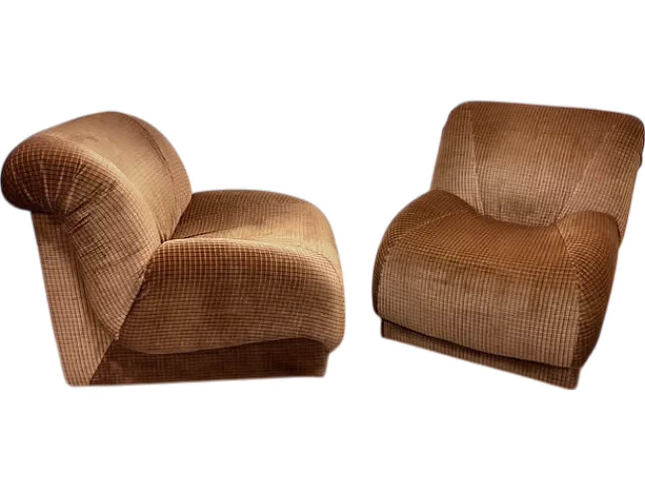 Pair of Doimo armchairs, 1970s 8