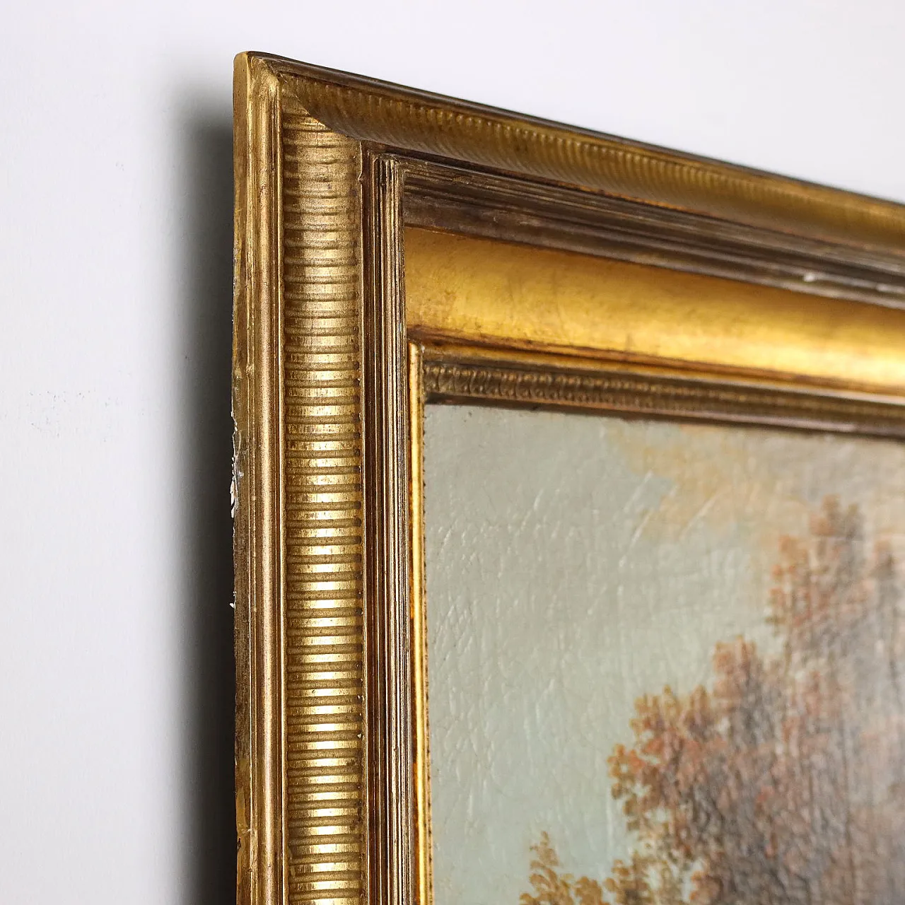 Landscape by Christian Georg Schütz I, oil on canvas, 18th century 10