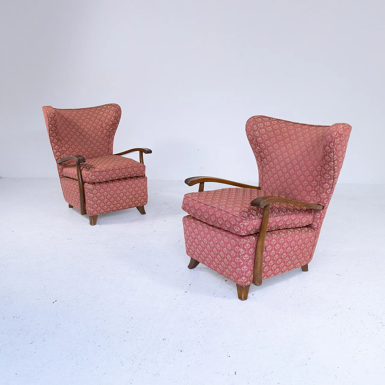 Pair of armchairs by Maurizio Tempestini, 1940s 14