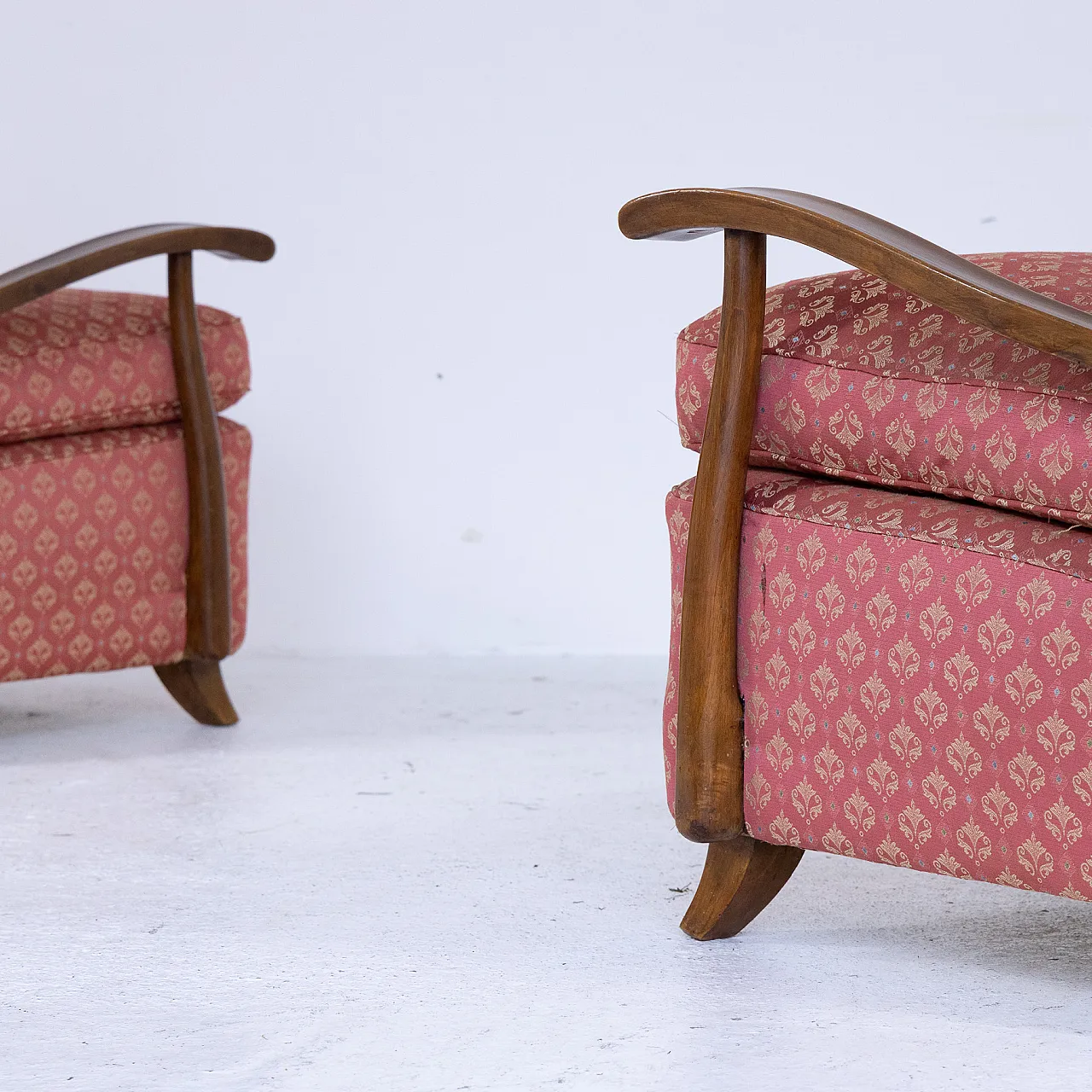 Pair of armchairs by Maurizio Tempestini, 1940s 18