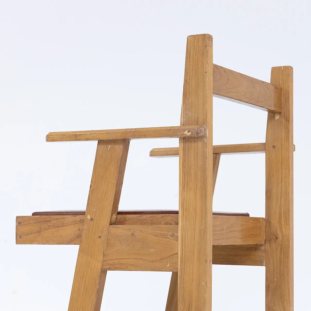 6 Rationalist wooden armchairs, 1970s 13