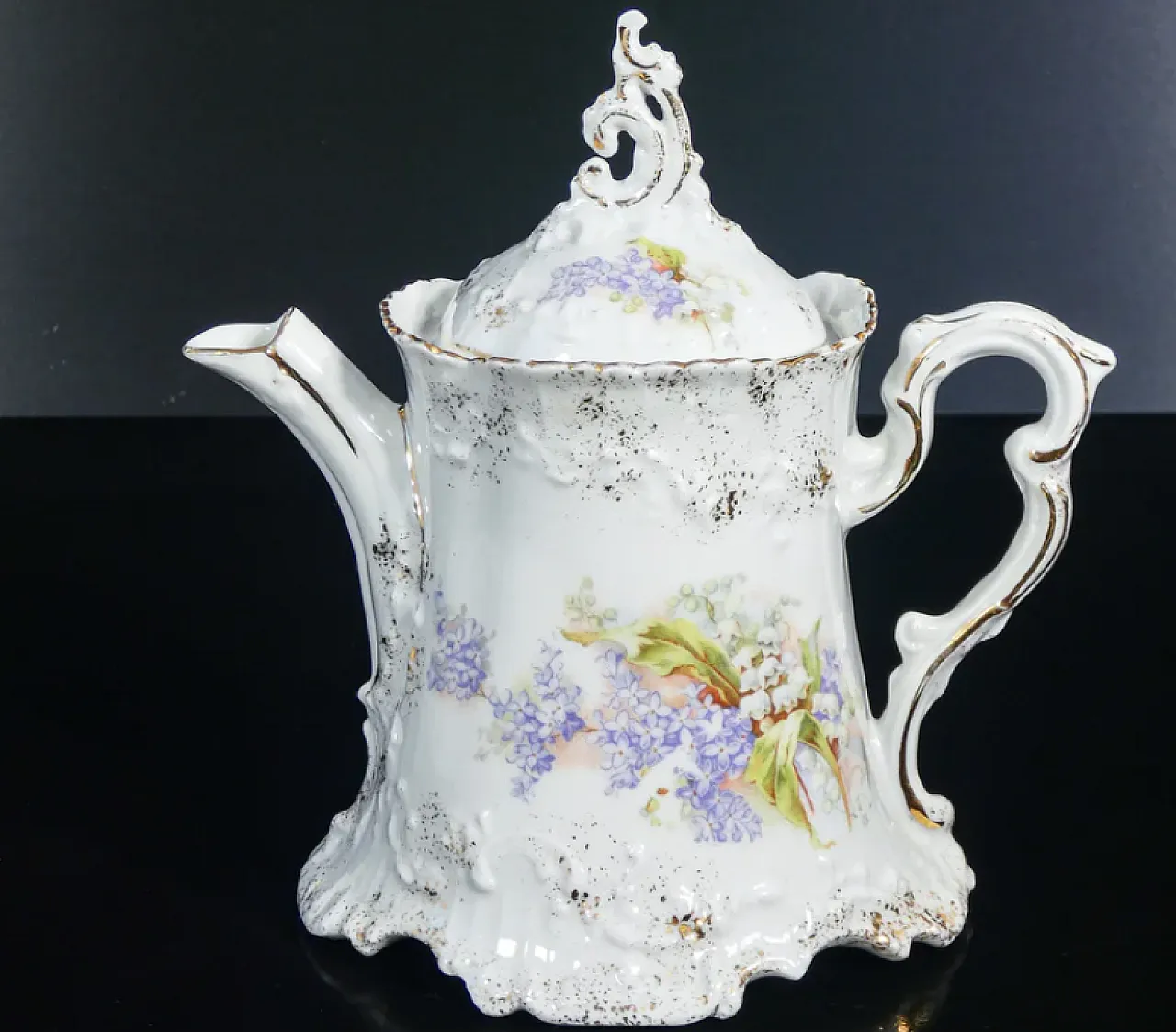 Servizio da caffé tete a tete in porcellana, primo '900 2