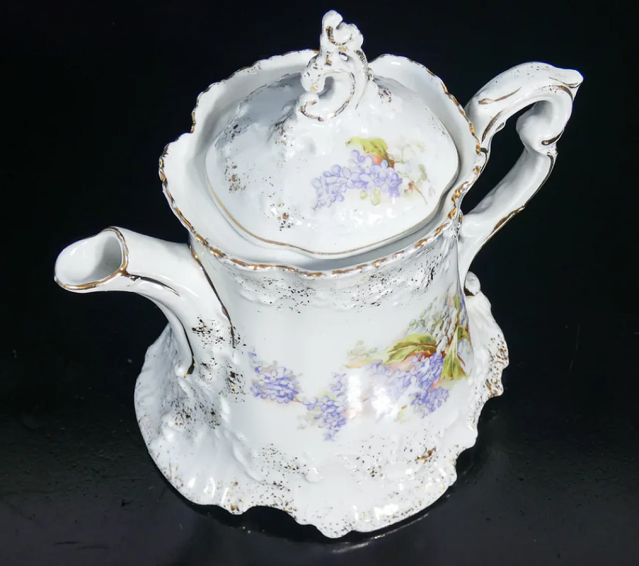 Servizio da caffé tete a tete in porcellana, primo '900 3