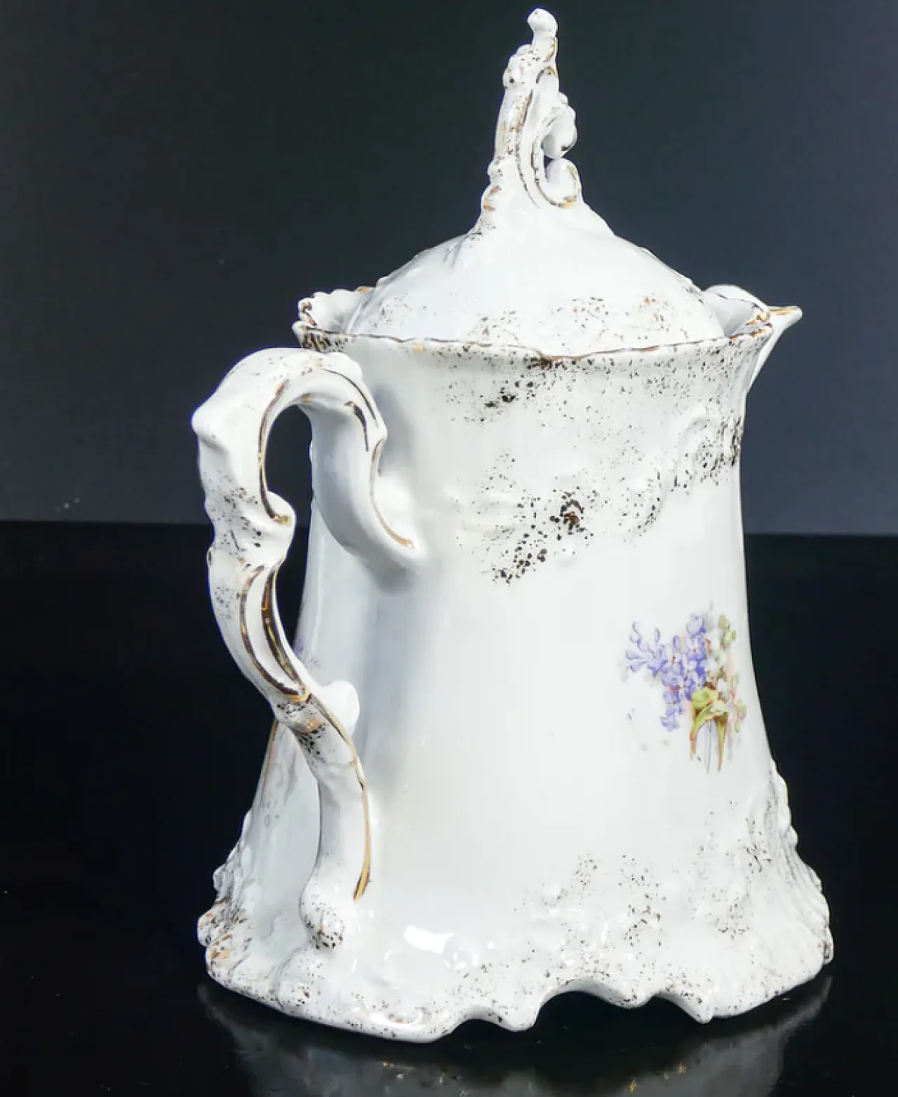 Servizio da caffé tete a tete in porcellana, primo '900 4