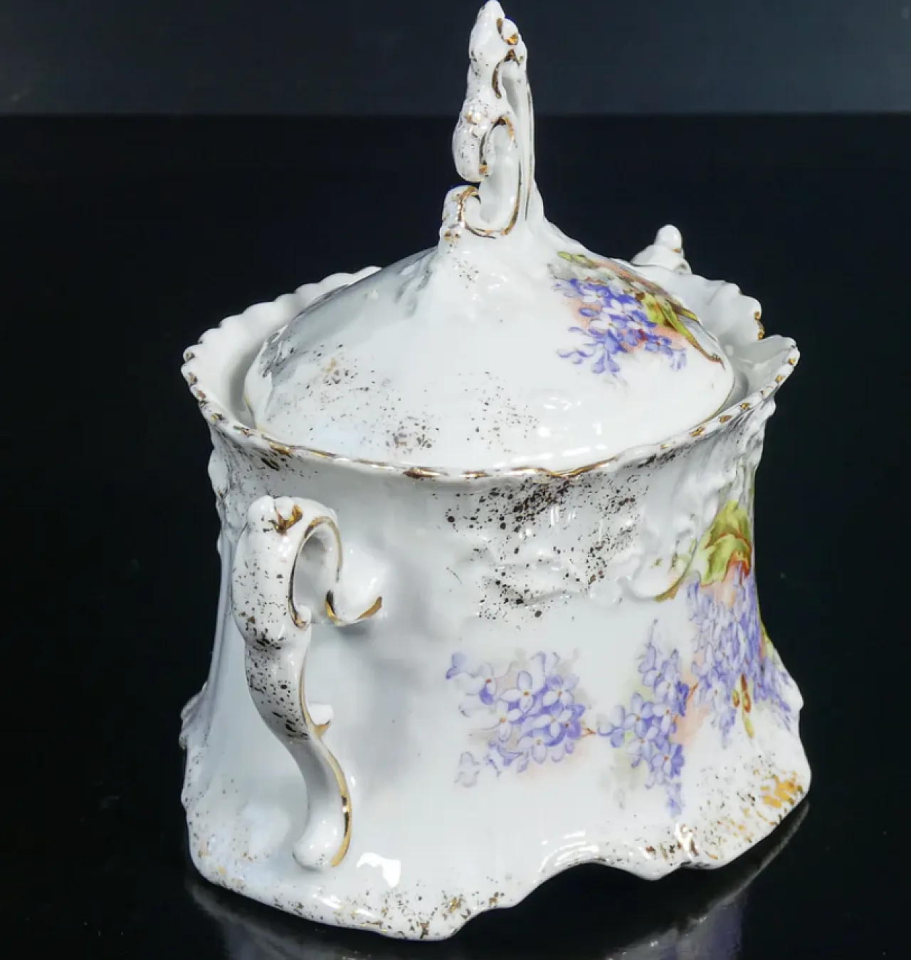 Servizio da caffé tete a tete in porcellana, primo '900 9