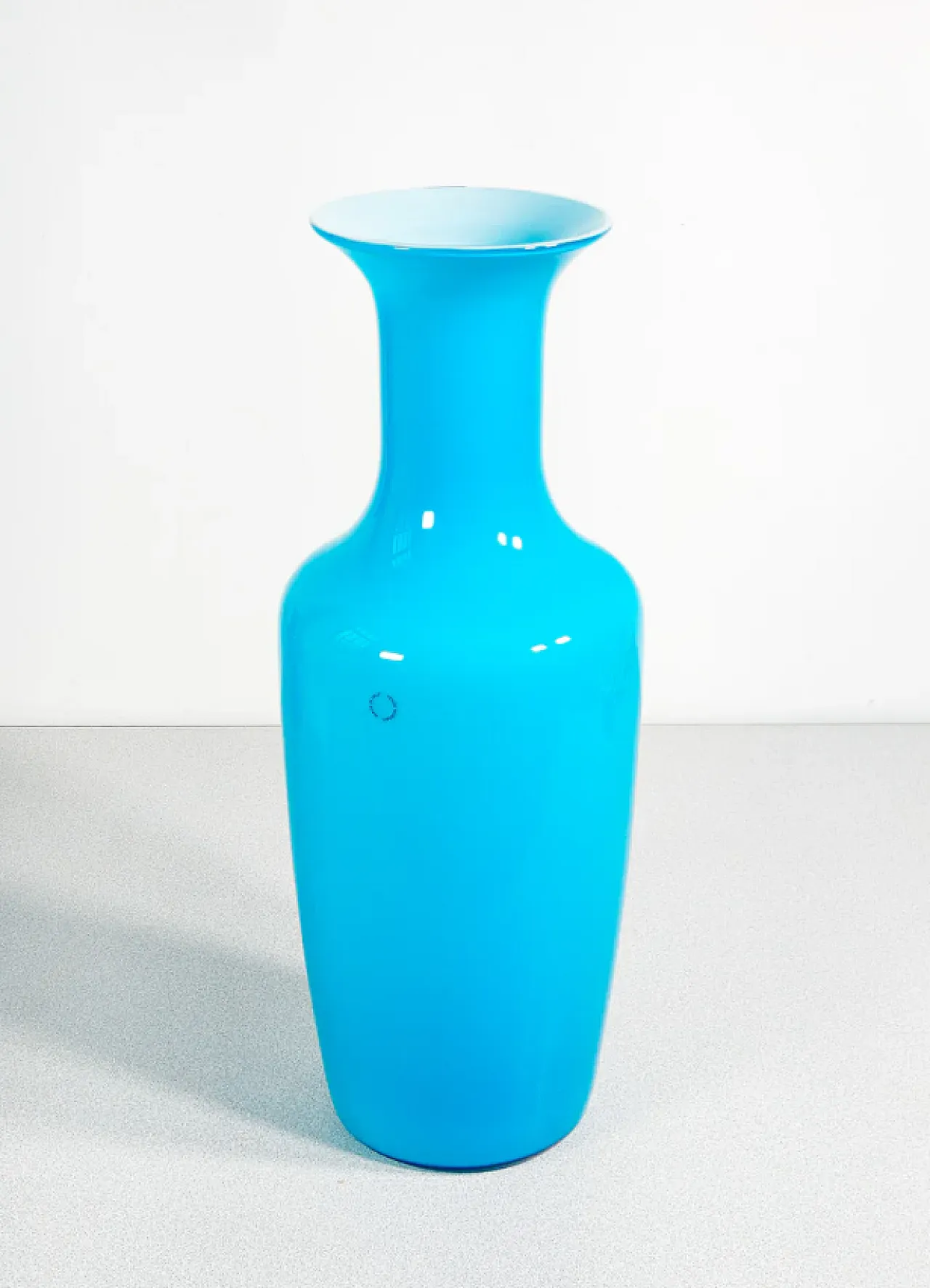 Vaso in vetro soffiato di Carlo Scarpa per Venini, anni '90 1