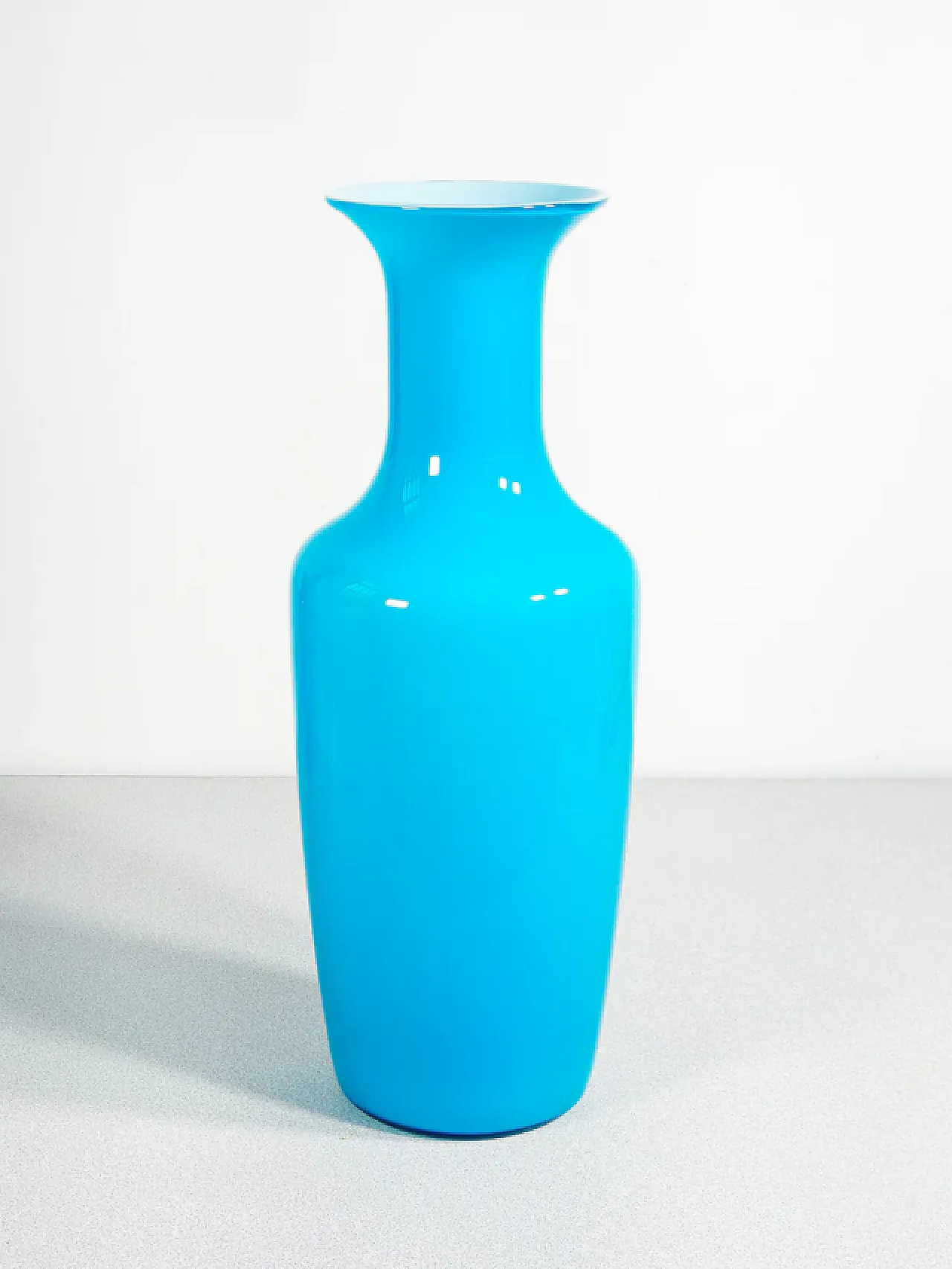 Vaso in vetro soffiato di Carlo Scarpa per Venini, anni '90 2