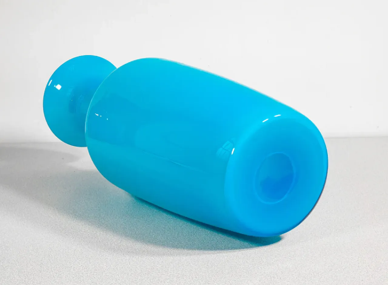 Vaso in vetro soffiato di Carlo Scarpa per Venini, anni '90 6