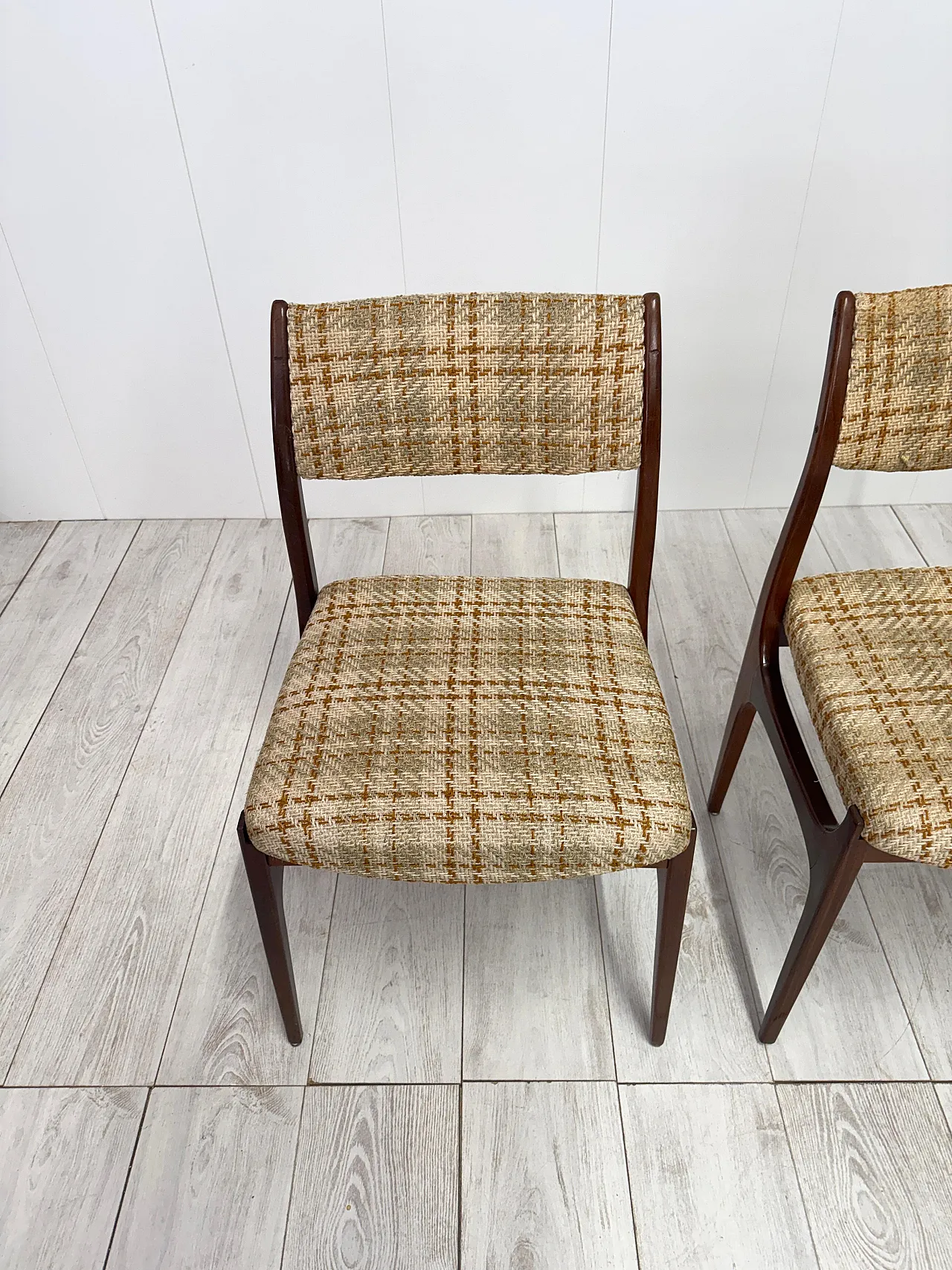 6 Sedie in legno, anni '60 6