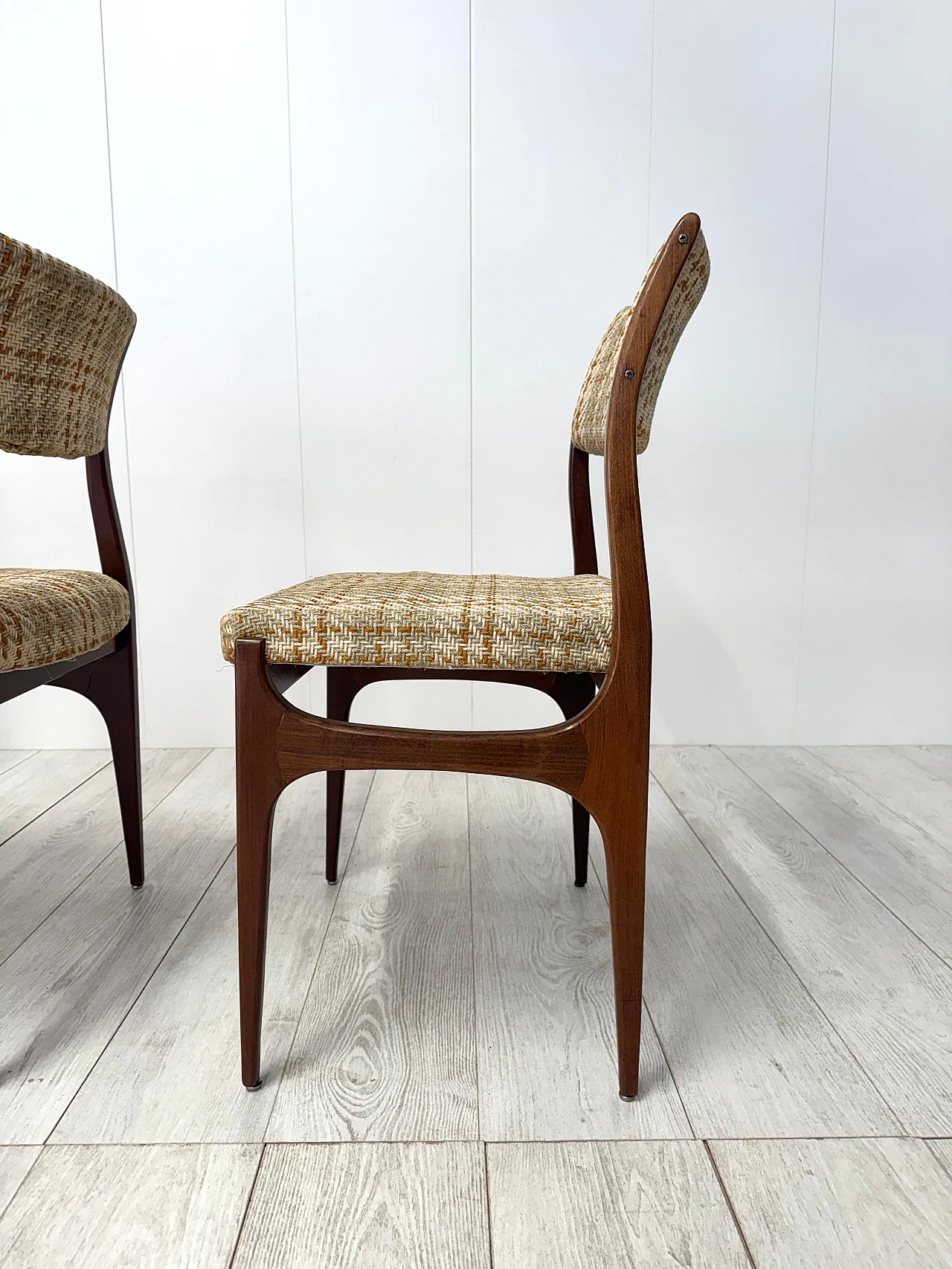 6 Sedie in legno, anni '60 16