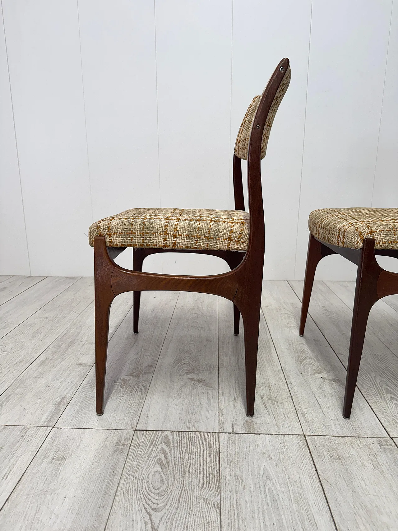 6 Sedie in legno, anni '60 18