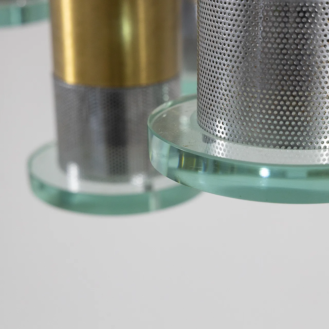 Chrome table lamp, 1970s 1