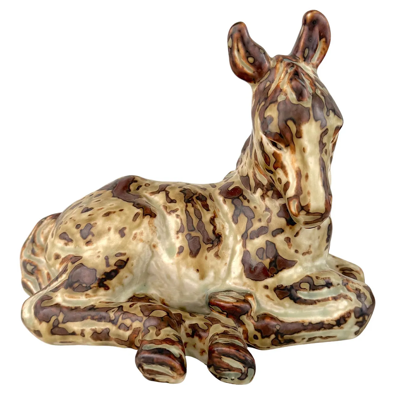 Asinello di Knud Kjhn per Royal Copenhagen, anni '40 1