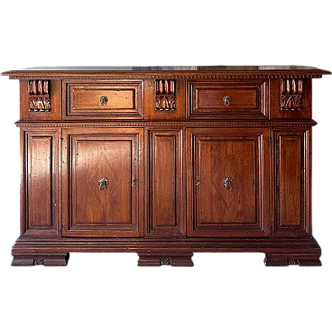 Grande credenza madia in noce, '900